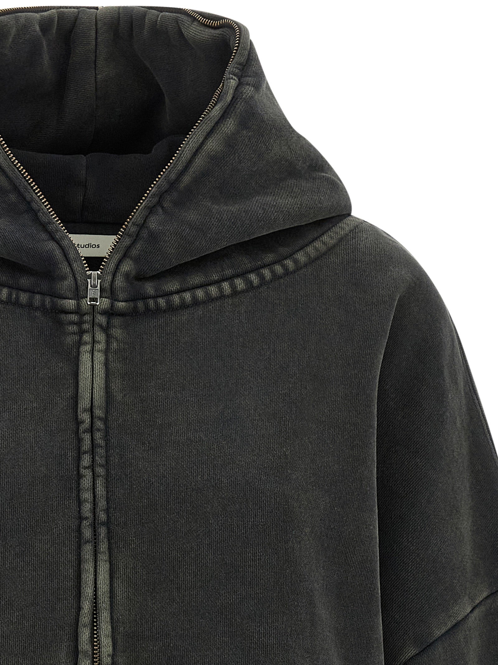 Entire Studios Gray Cotton Women's Hoodie