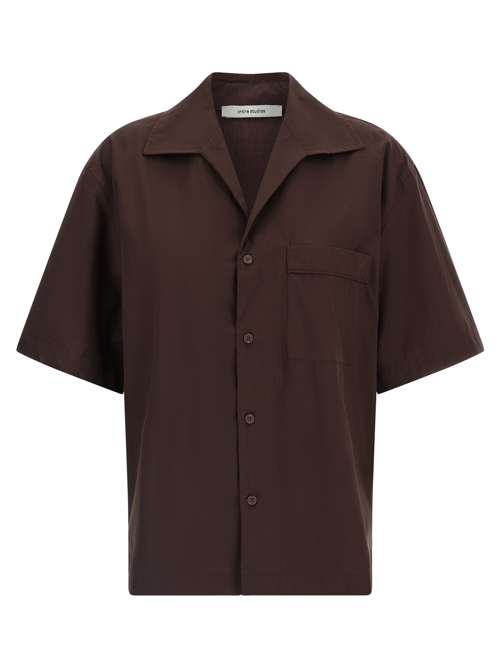 Entire Studios Brown Cotton Women's Blouse
