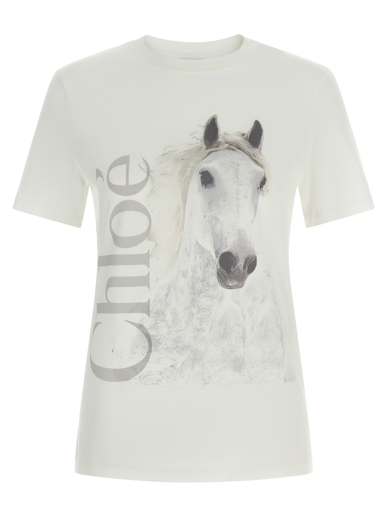 Chloé White Cotton Women's T-Shirt
