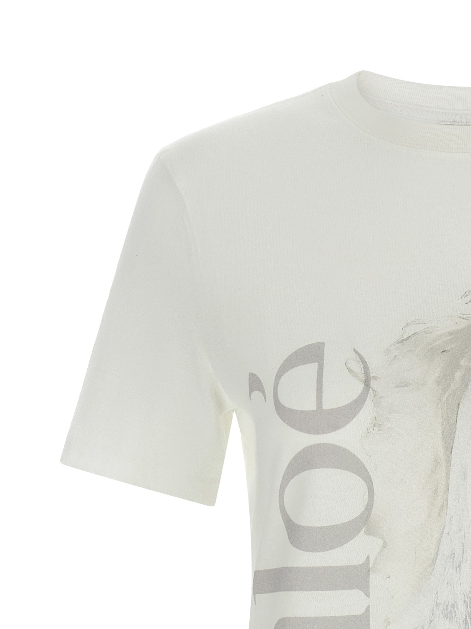 Chloé White Cotton Women's T-Shirt