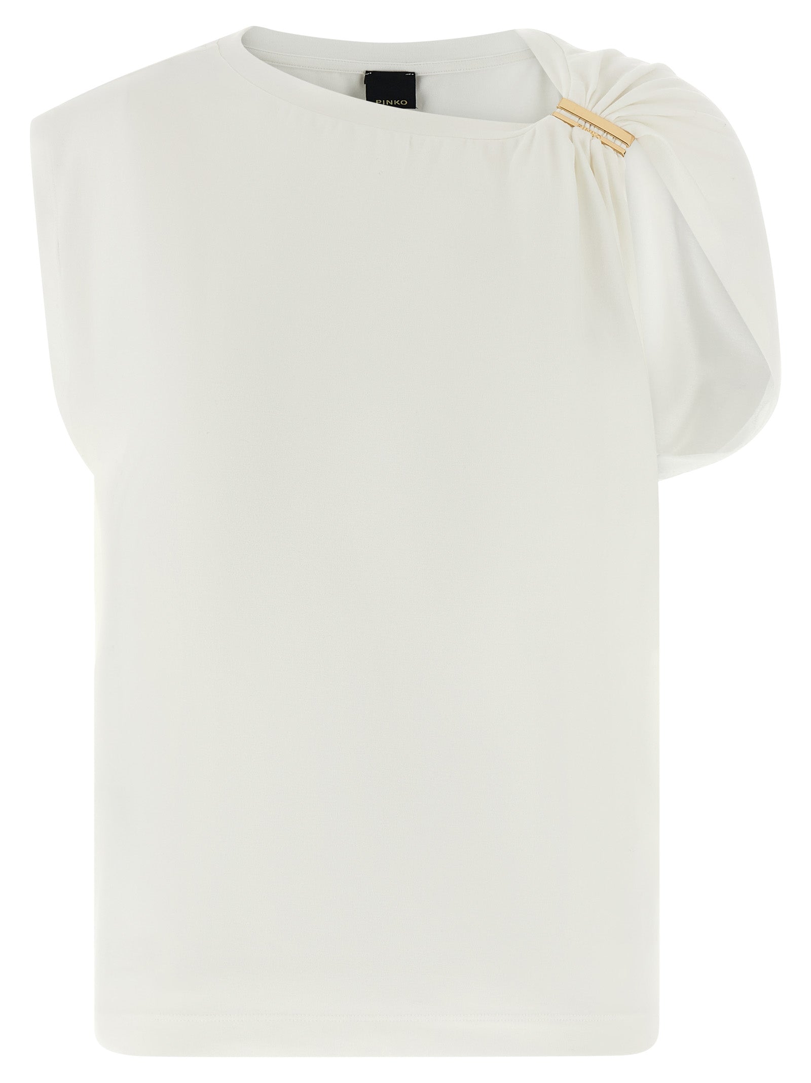 PINKO White Cotton Women's T-Shirt