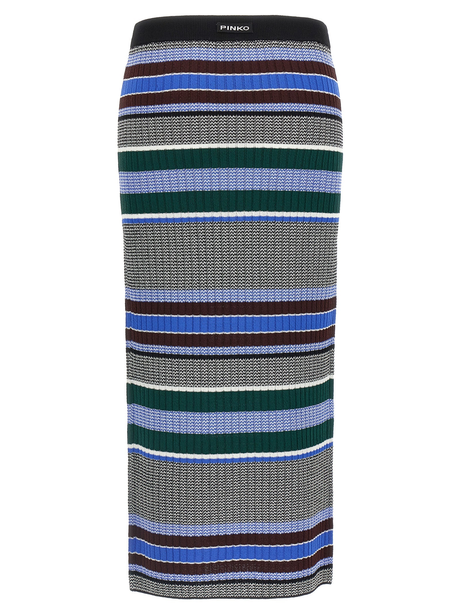 PINKO Multicolor Viscose Midi Women's Skirt