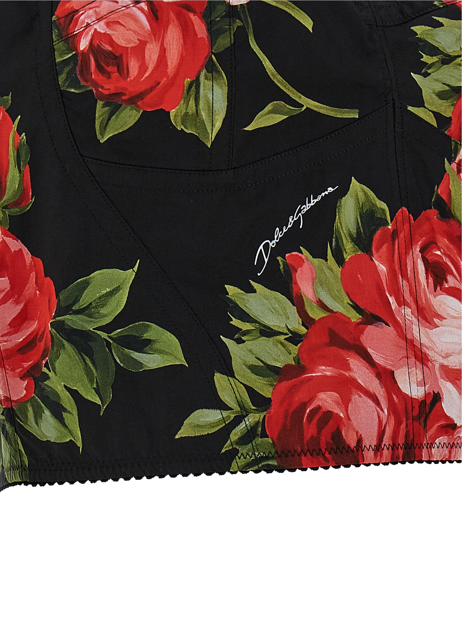 Dolce & Gabbana Black Cotton Tank Women's Tops
