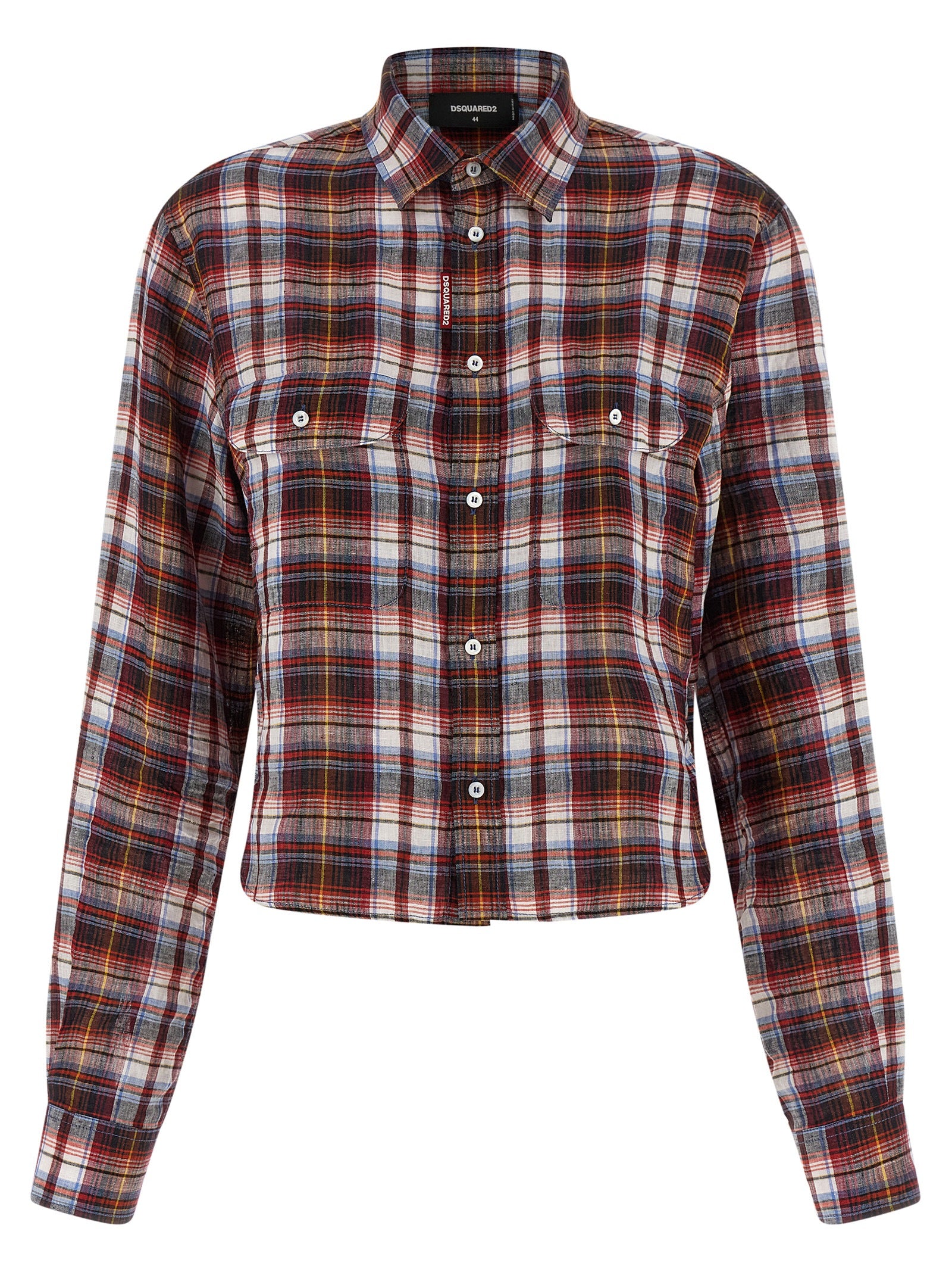 Dsquared² Multicolor Linen Women's Blouse