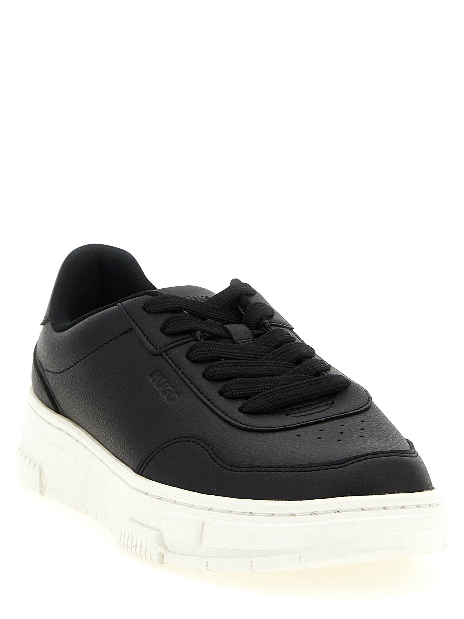 Hugo Boss Black Polyester Low Top Men's Sneakers