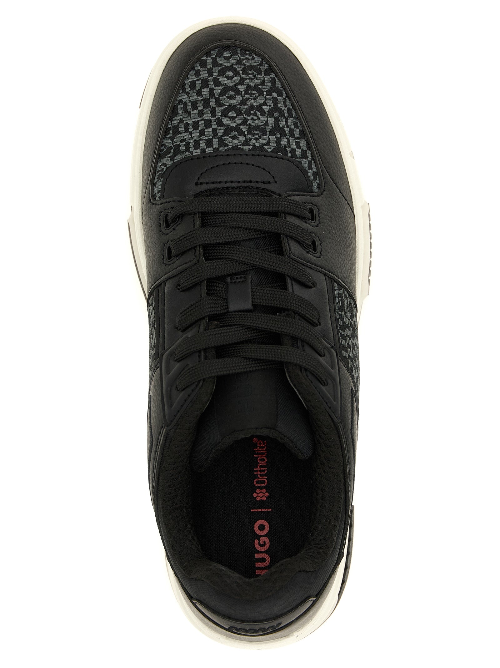 Hugo Boss Black Polyester Low Top Men's Sneakers