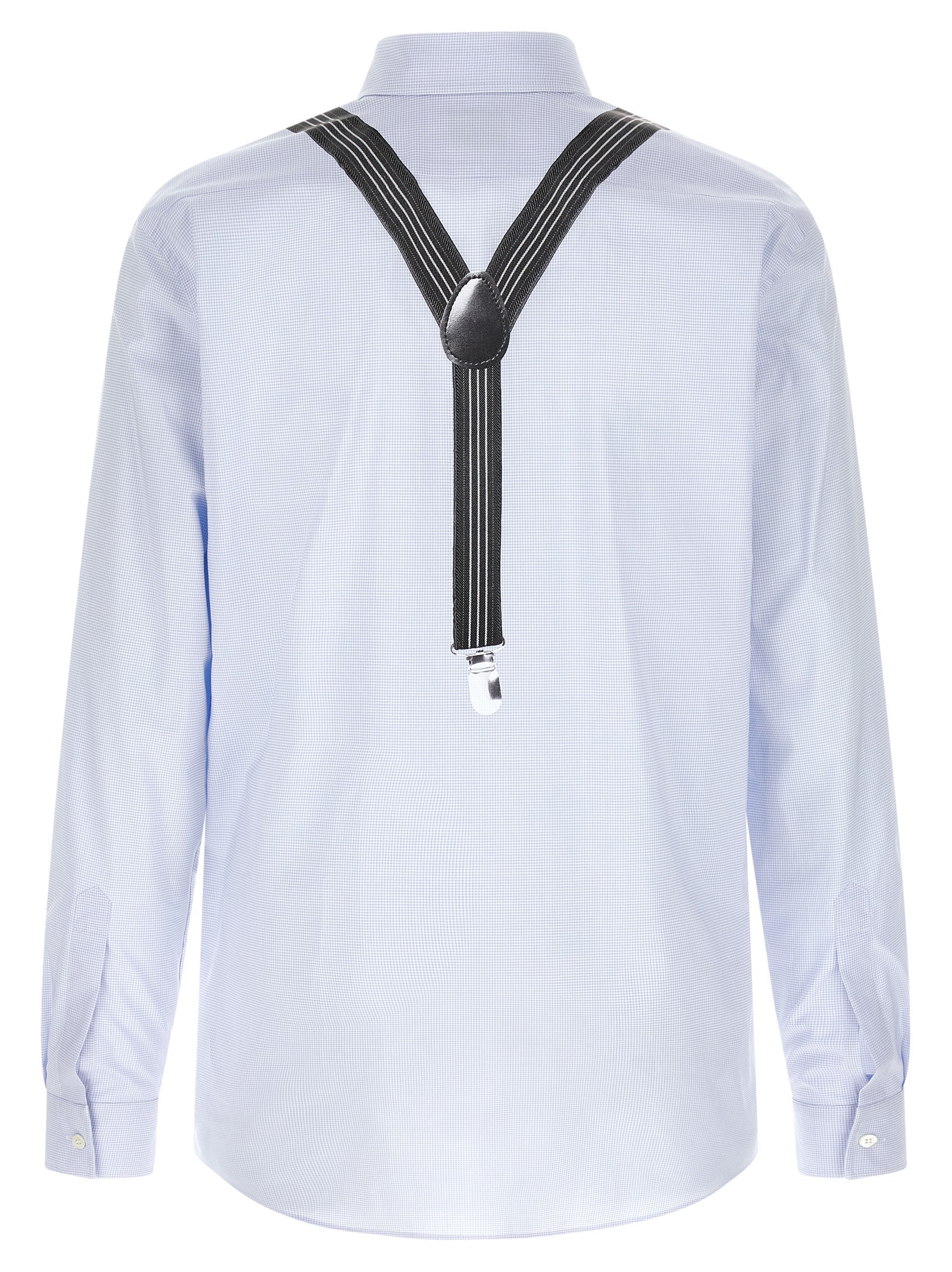 Moschino Blue Cotton Men's Blouse
