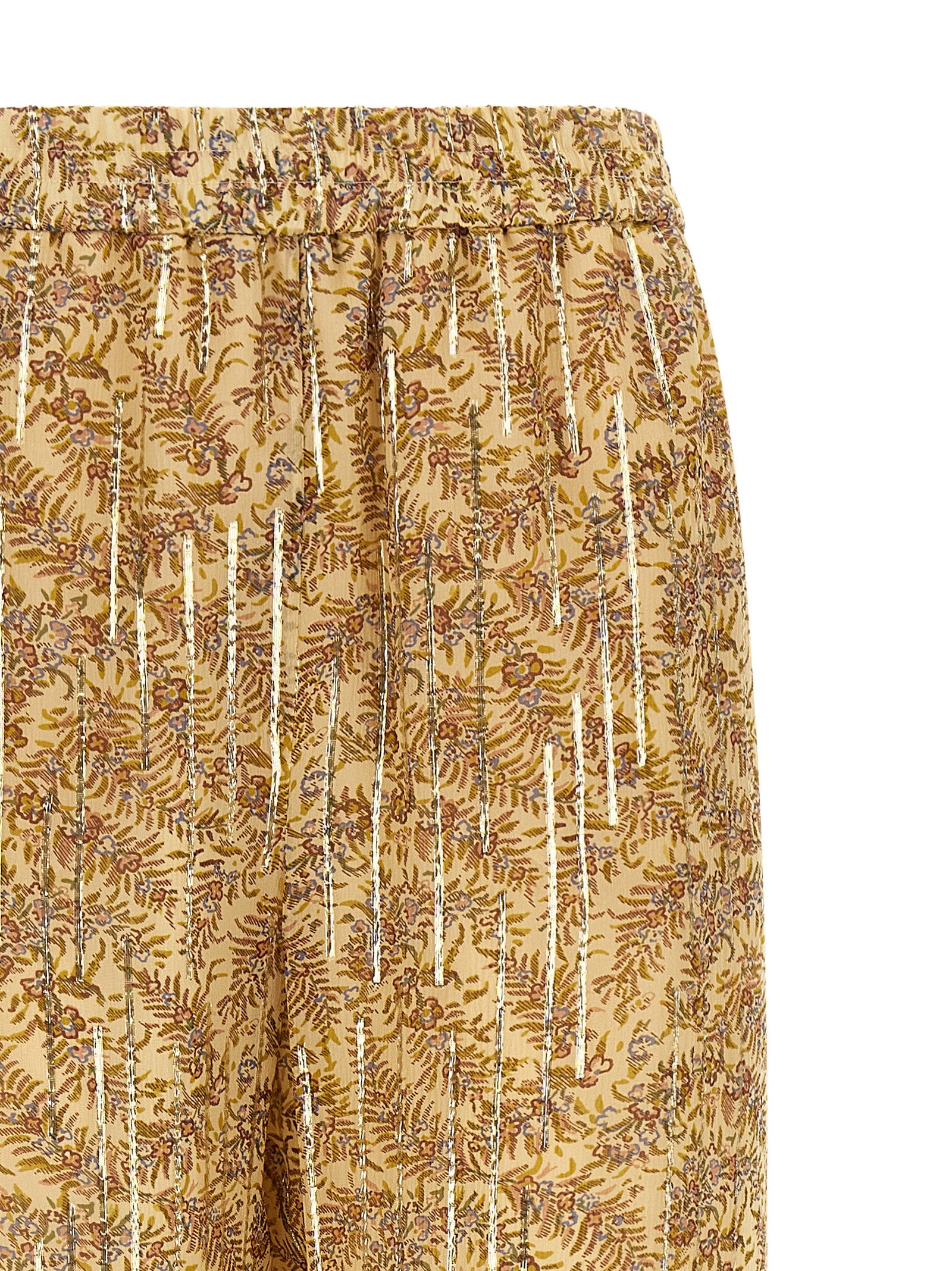 Valentino Garavani Multicolor Silk Casual Women's Pants