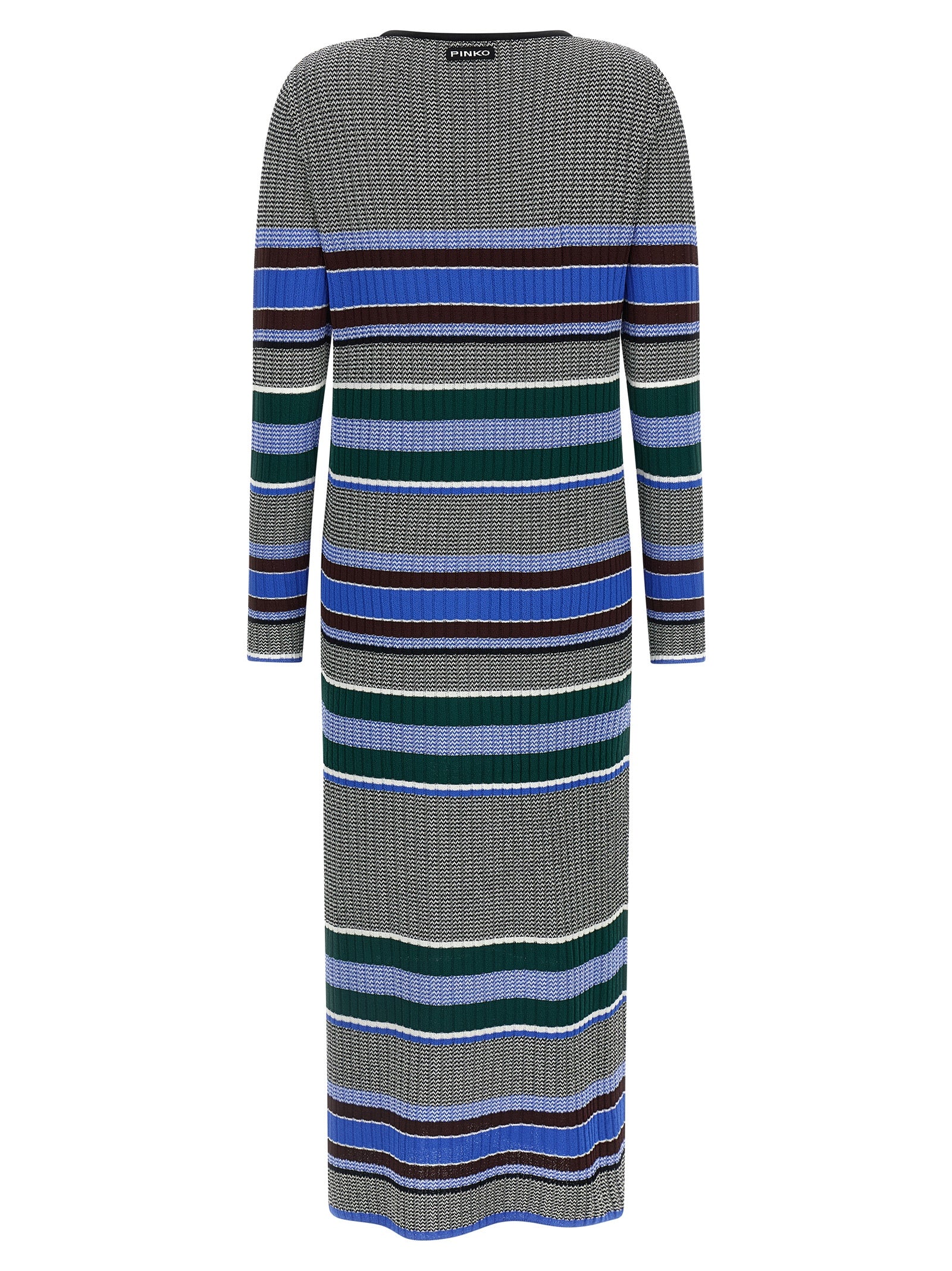PINKO Multicolor Viscose Long Women's Dress