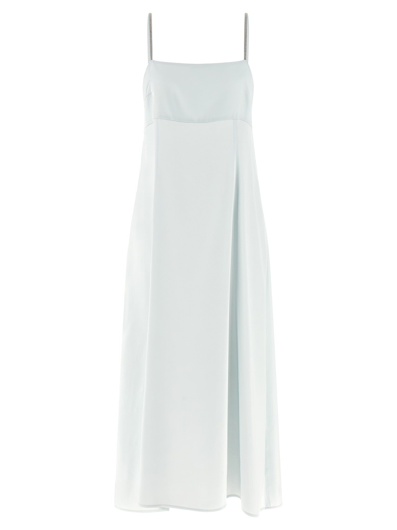 Peserico Blue Viscose Long Women's Dress