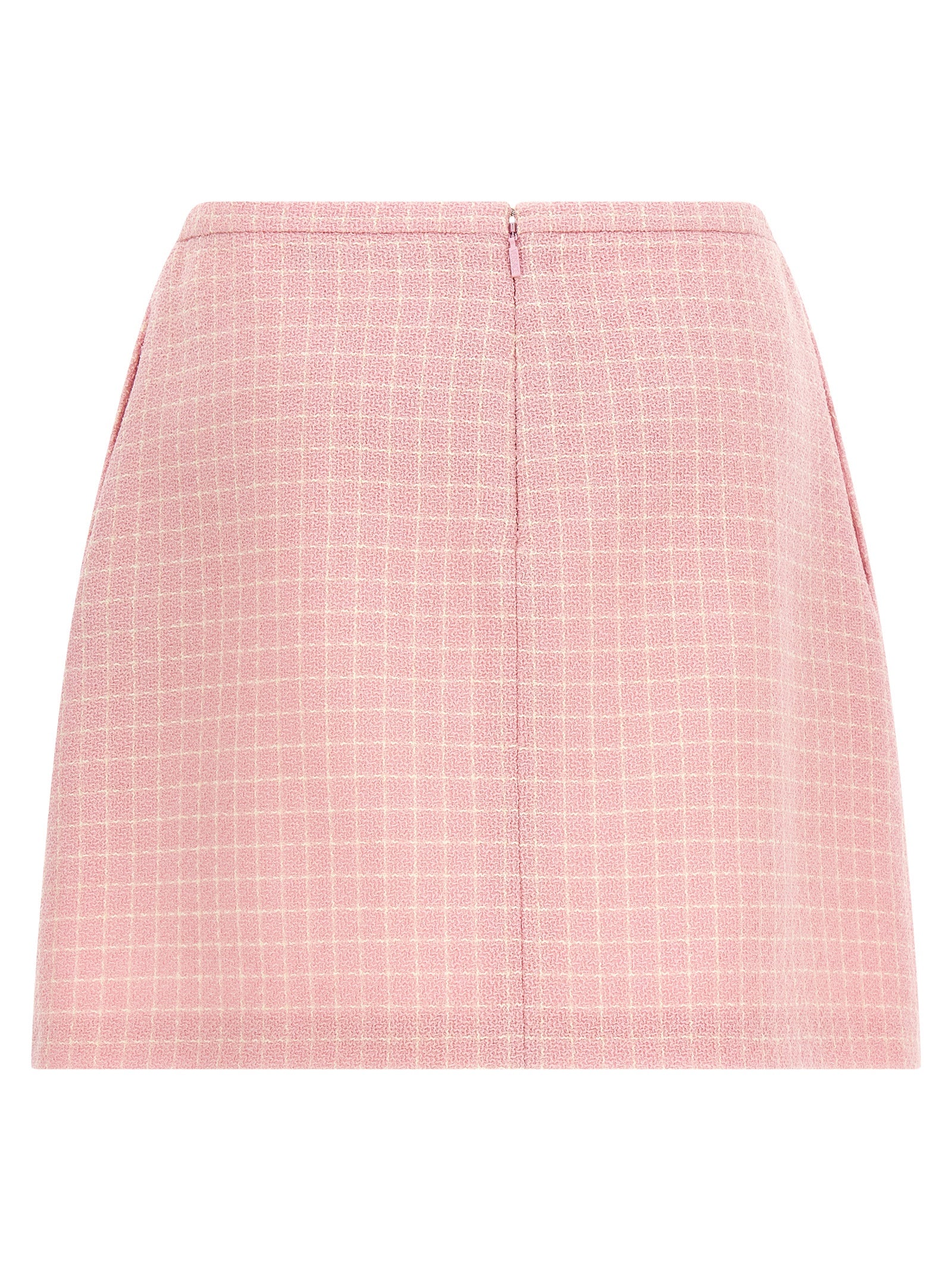 Versace Multicolor Virgin Wool Long Women's Skirt