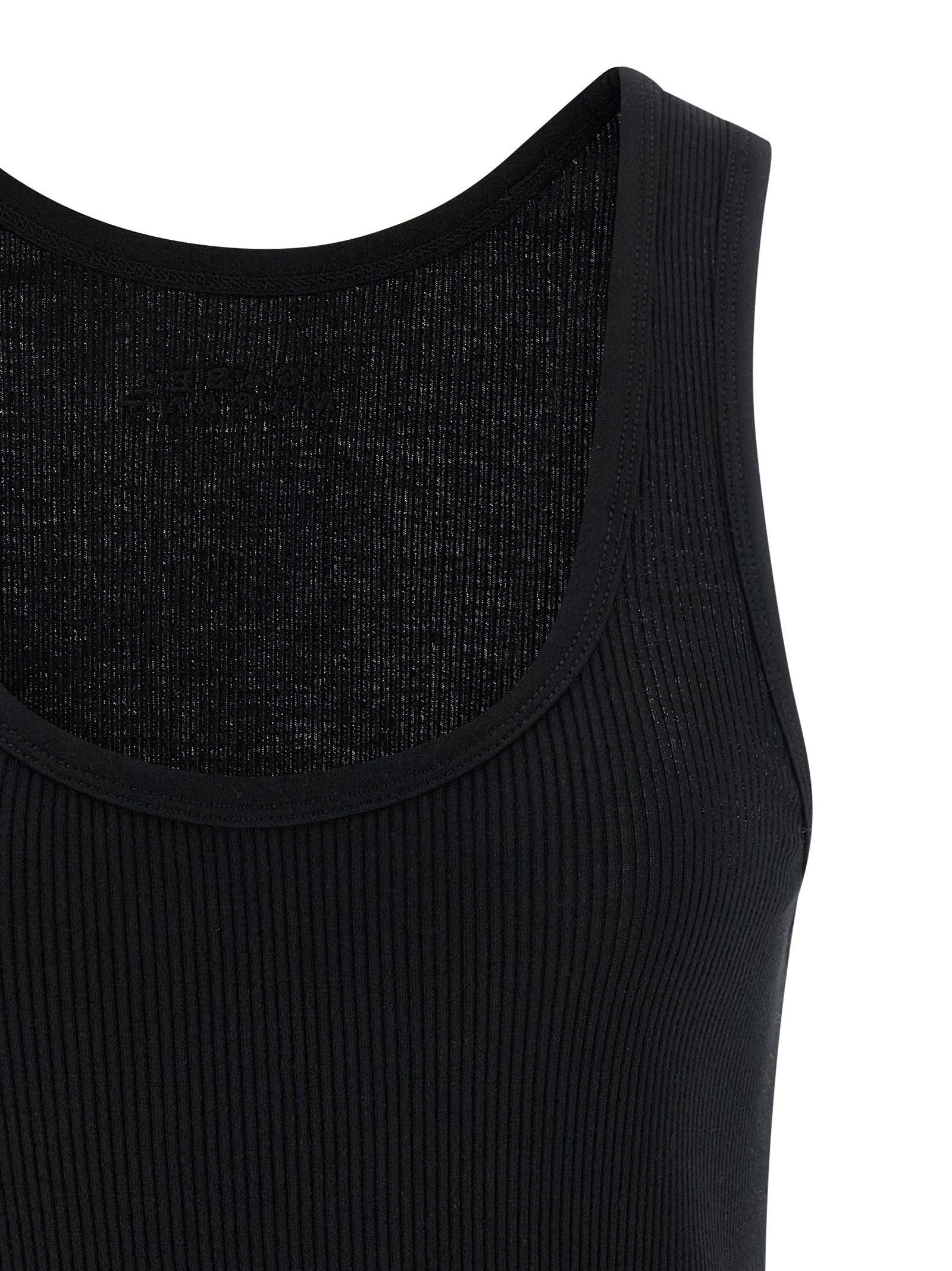 Isabel Marant Black Cotton Tank Women's Tops