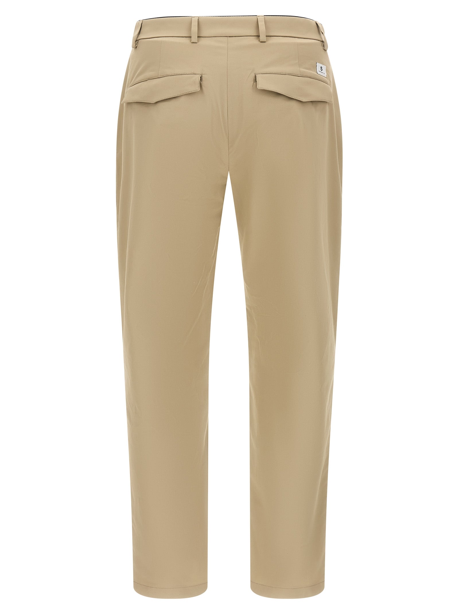 Department 5 Beige Cotton Cropped Men's Pants