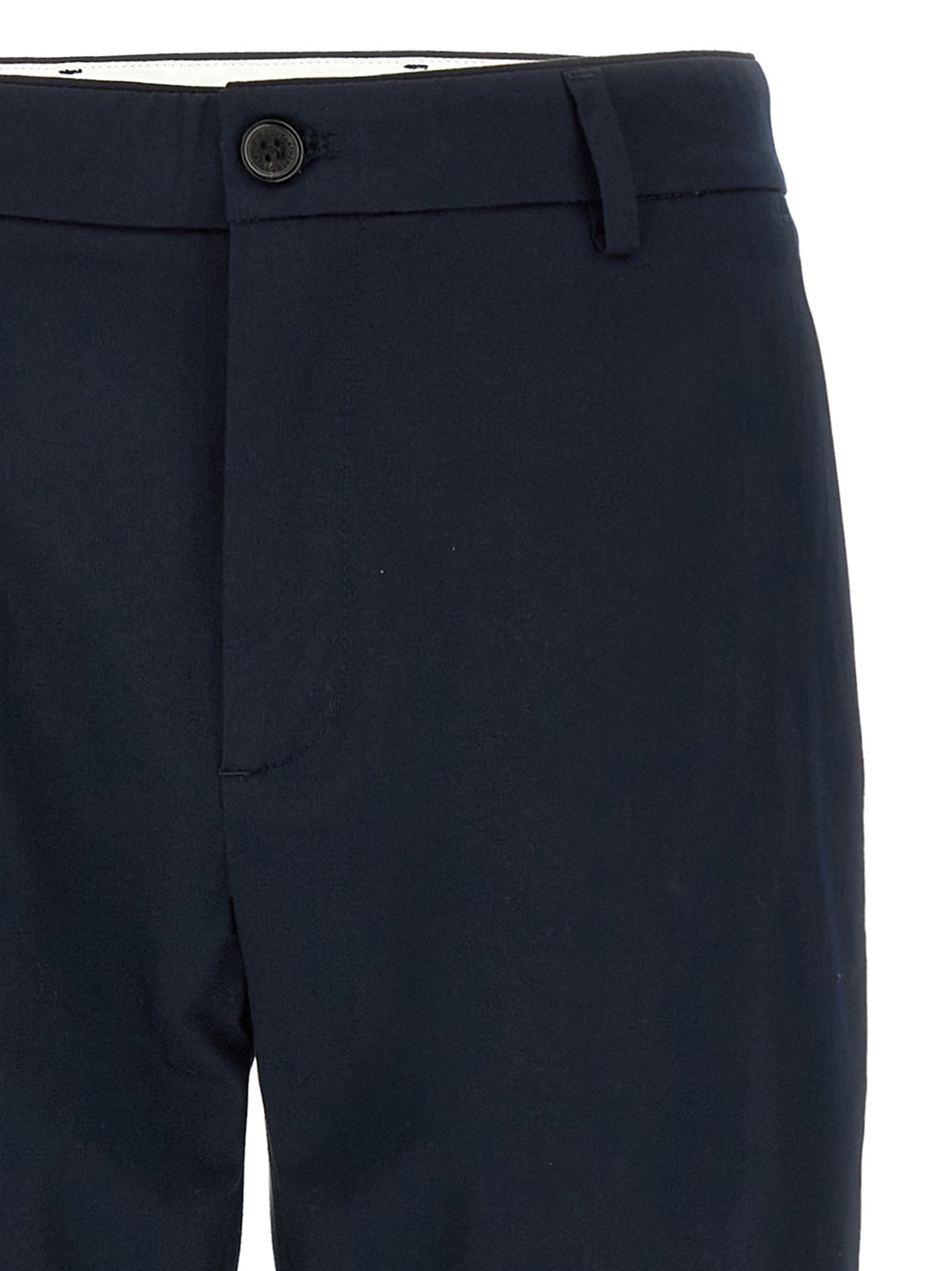 Department 5 Blue Cotton Casual Men's Pants
