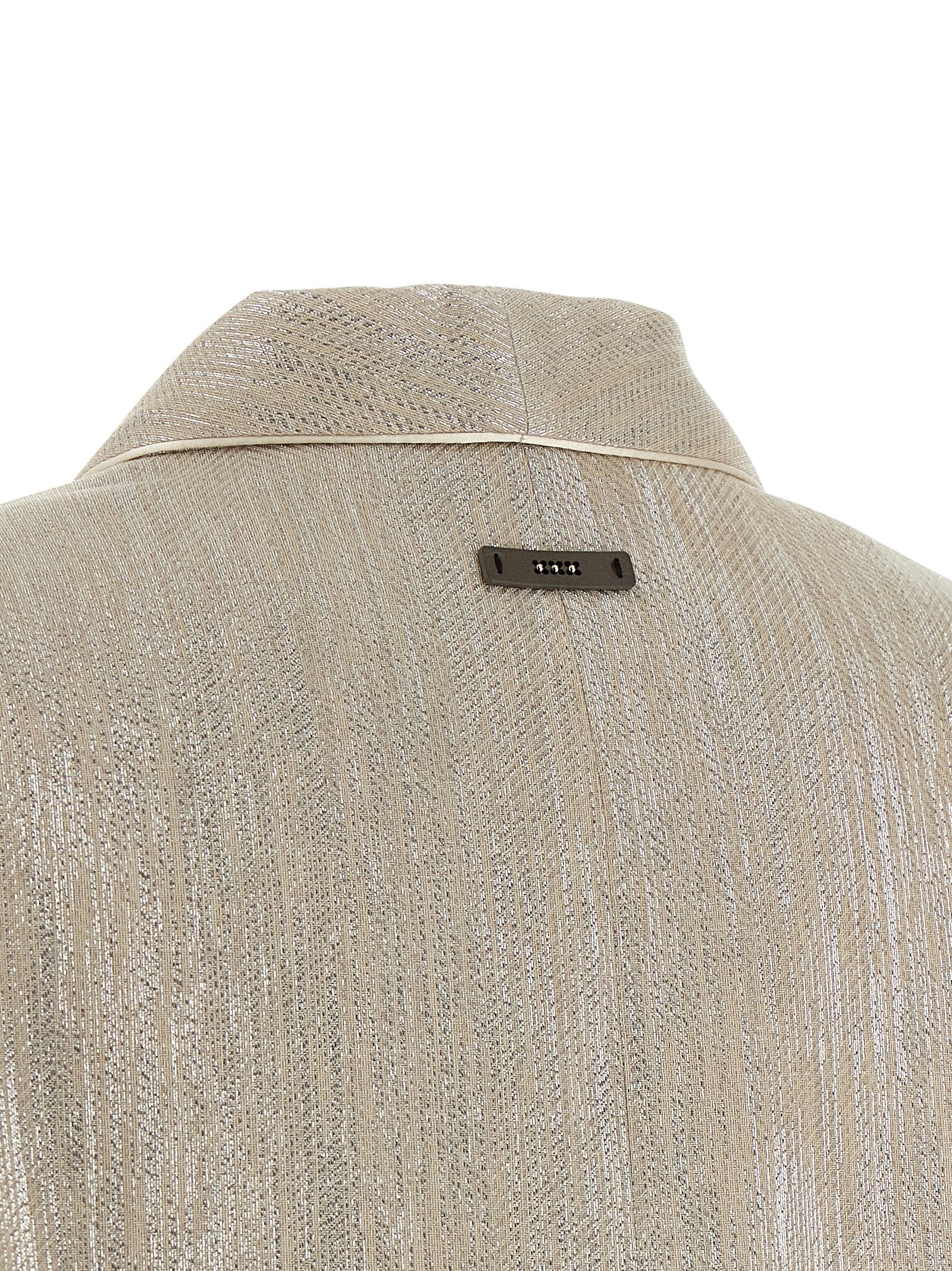 Peserico Beige Viscose Women's Blazer