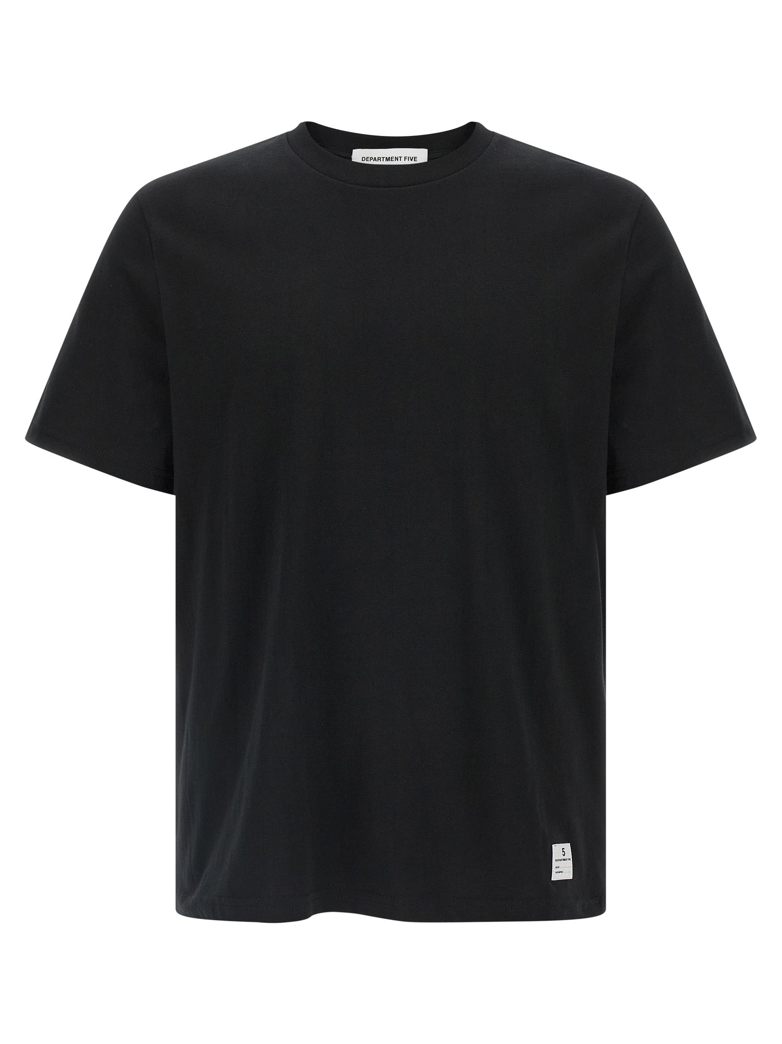 Department 5 Black Organic Cotton Men's T-Shirt