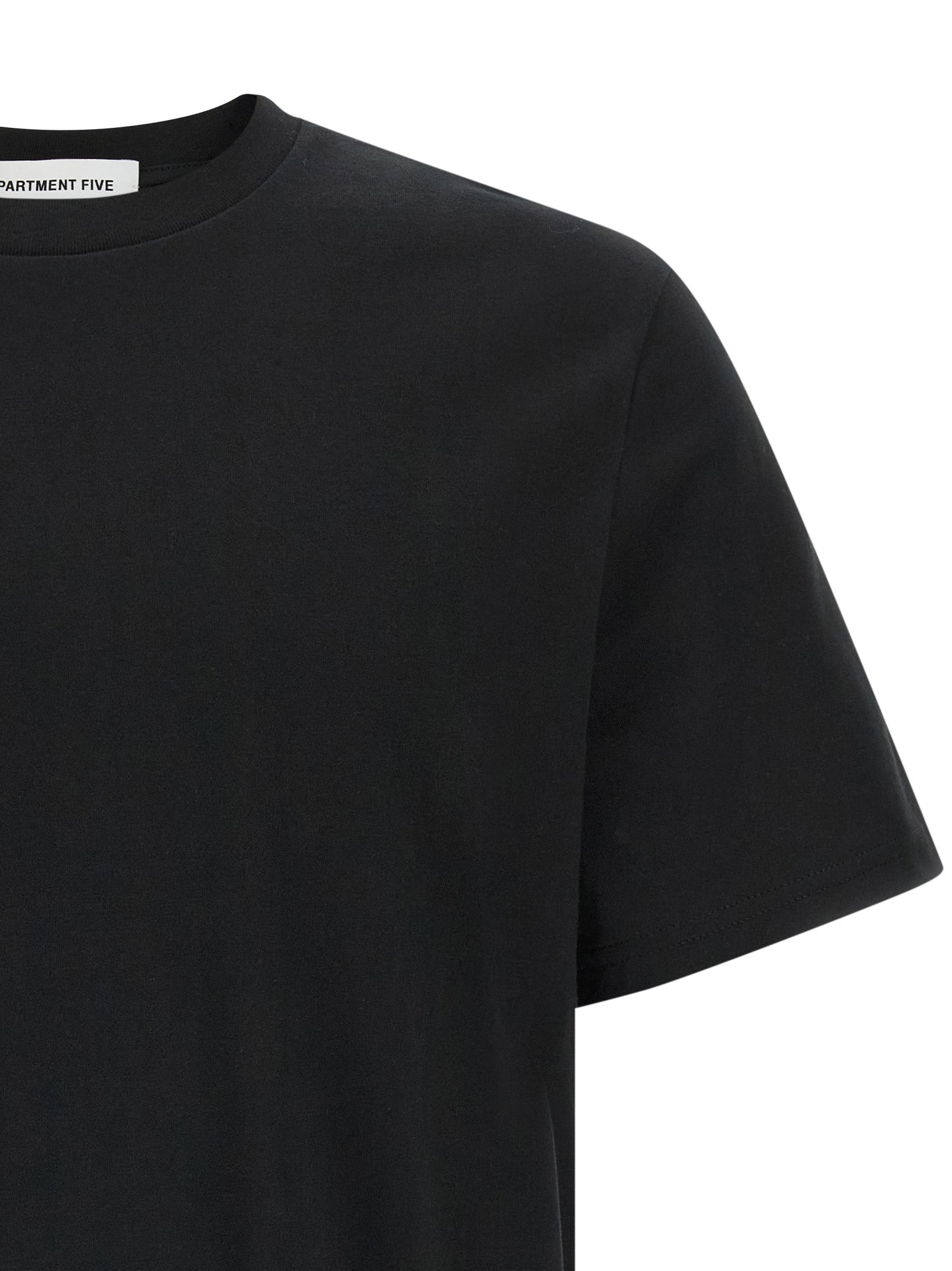 Department 5 Black Organic Cotton Men's T-Shirt