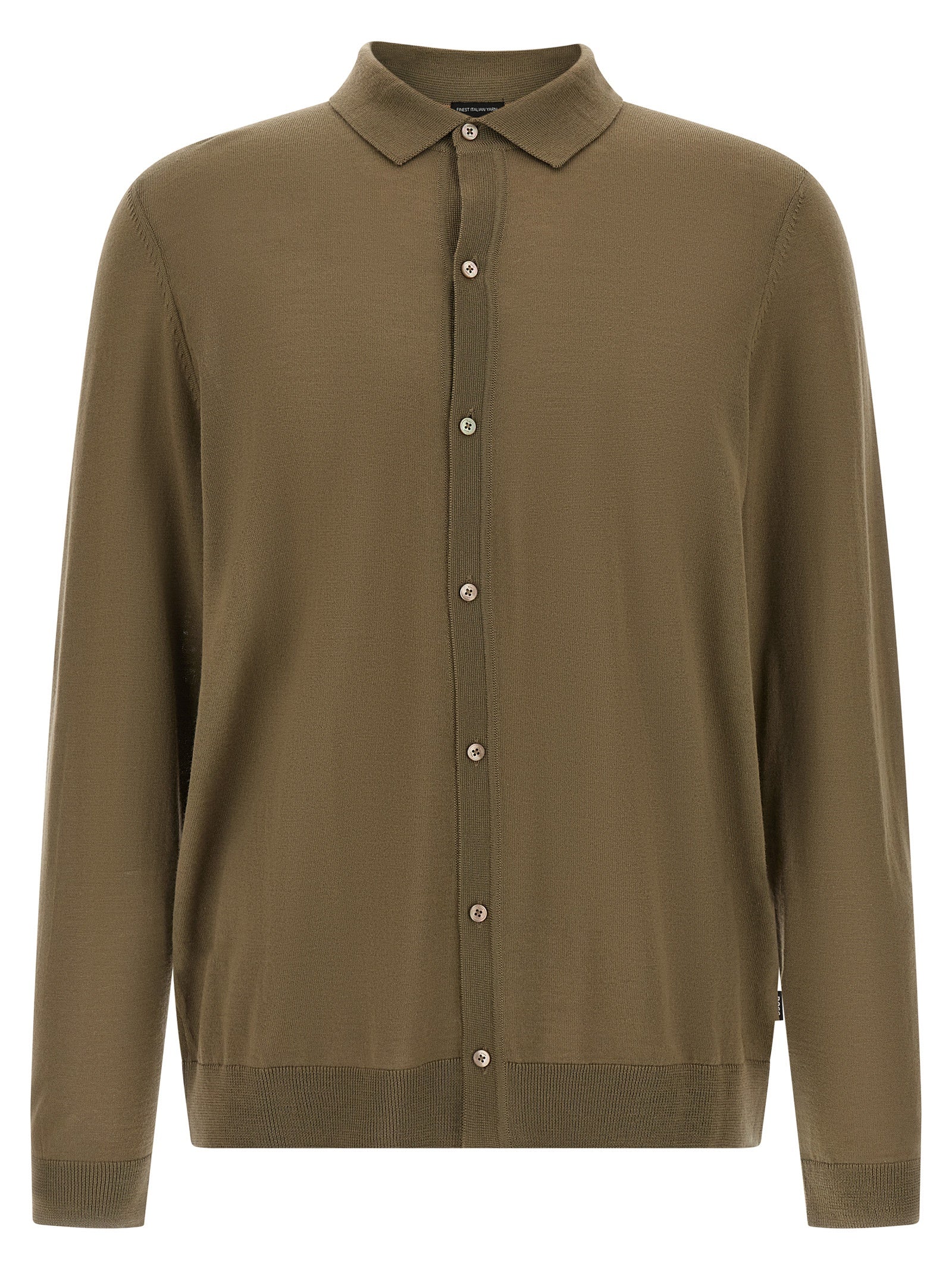 Hugo Boss Bicolor Virgin Wool Polo Men's Shirt