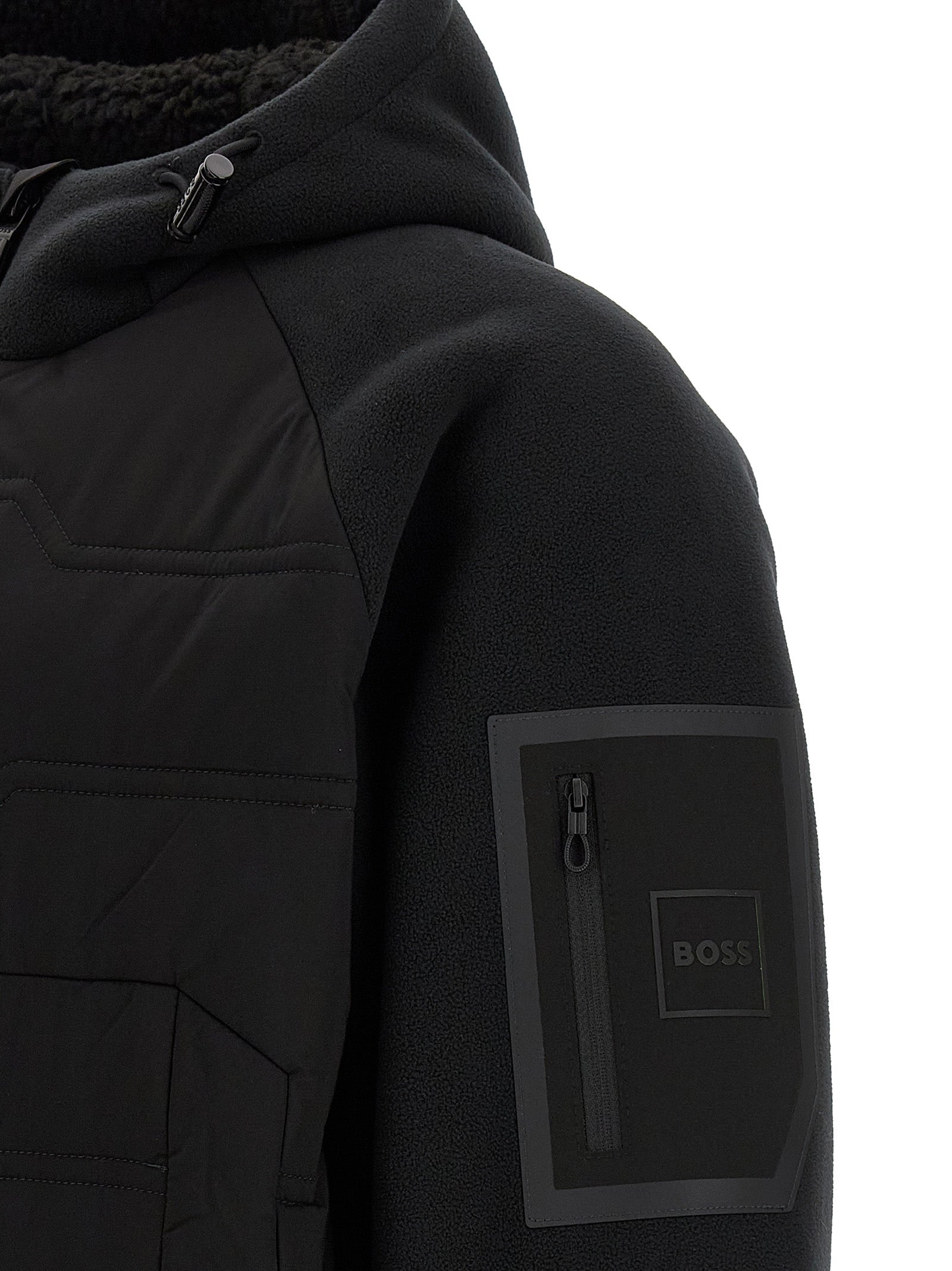 Hugo Boss Black Polyester Shell Men's Jacket