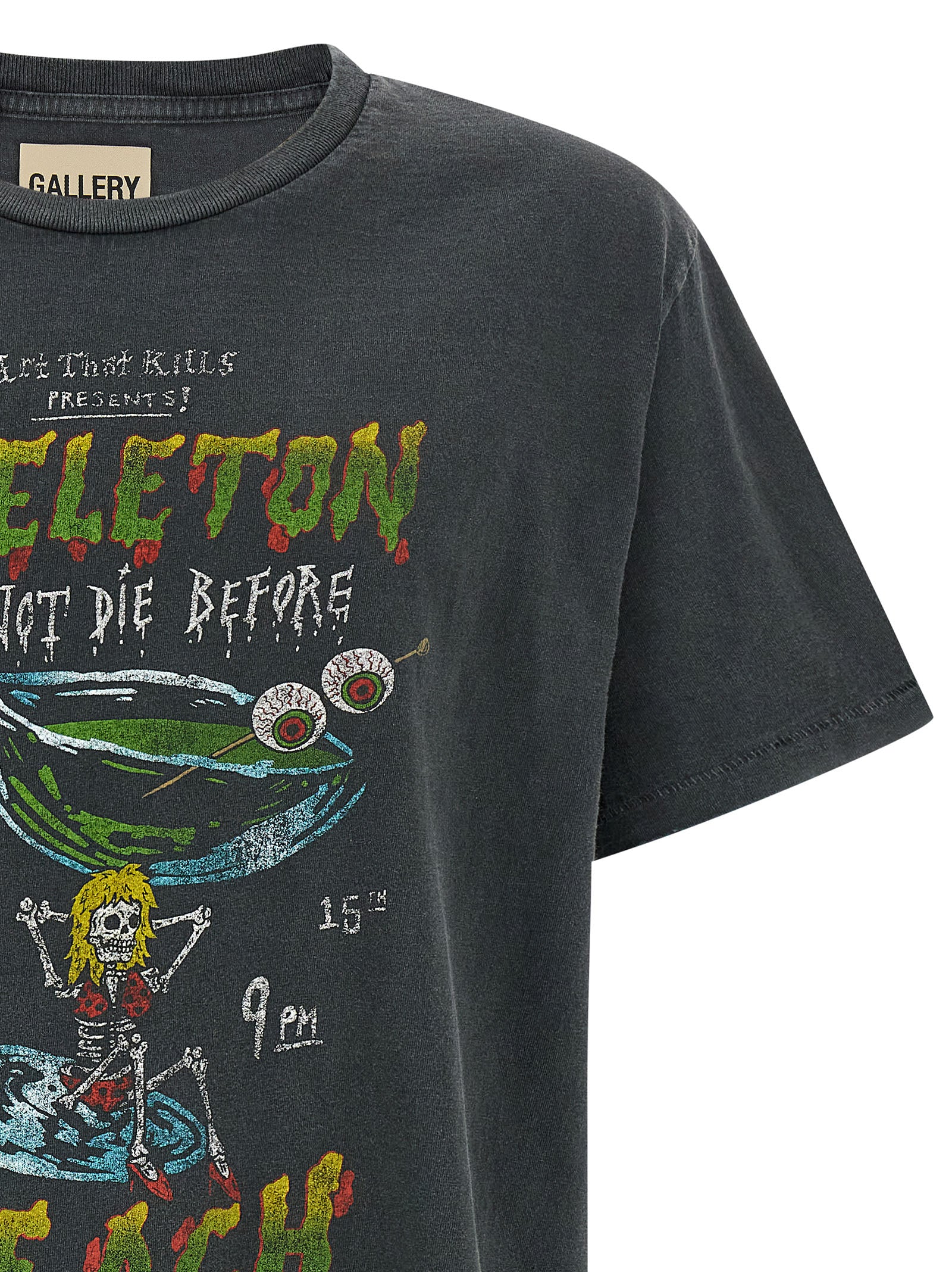 GALLERY DEPT. Black Cotton Men's T-Shirt