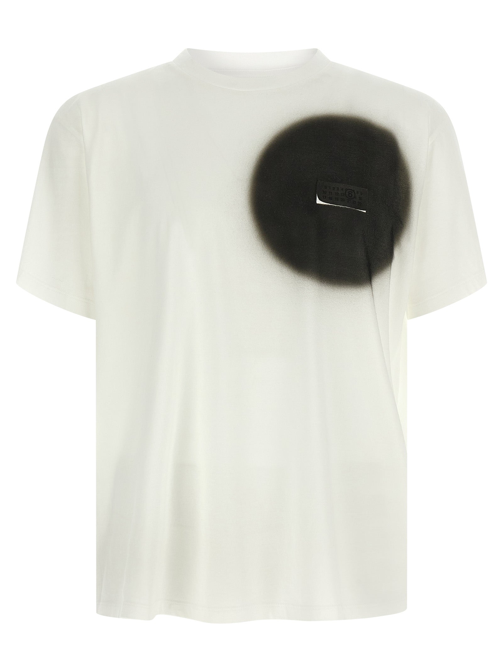MM6 Maison Margiela White Cotton Men's T-Shirt