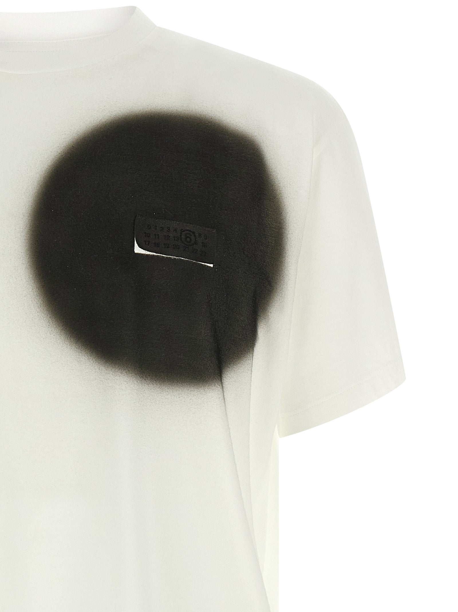 MM6 Maison Margiela White Cotton Men's T-Shirt