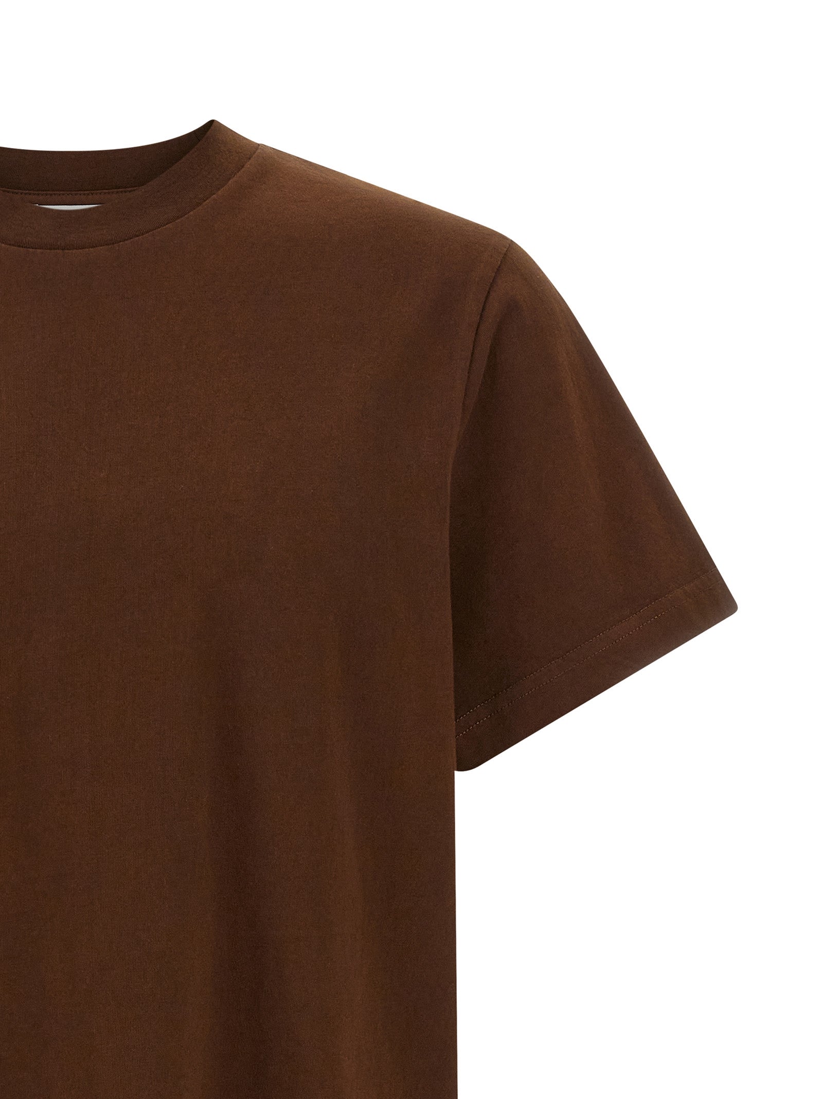 Entire Studios Brown Cotton Men's T-Shirt