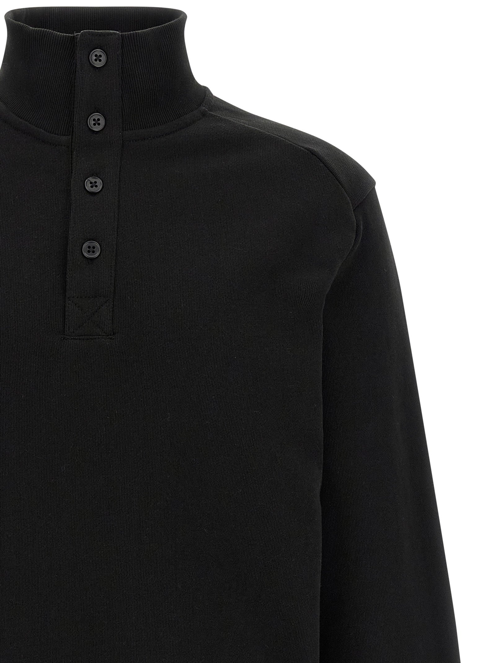 Entire Studios Black Cotton Men's Cardigan