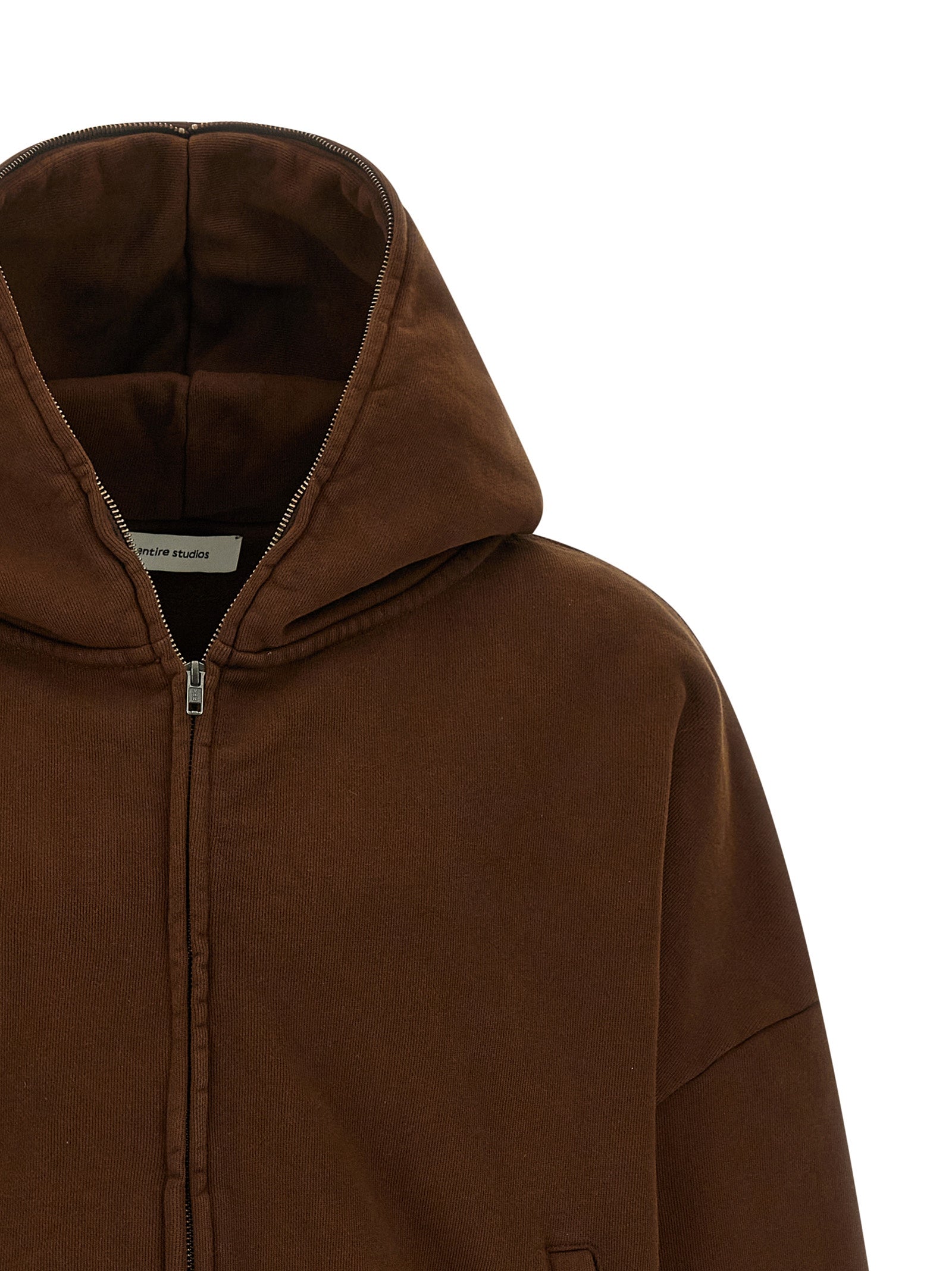 Entire Studios Brown Cotton Men's Sweatshirt