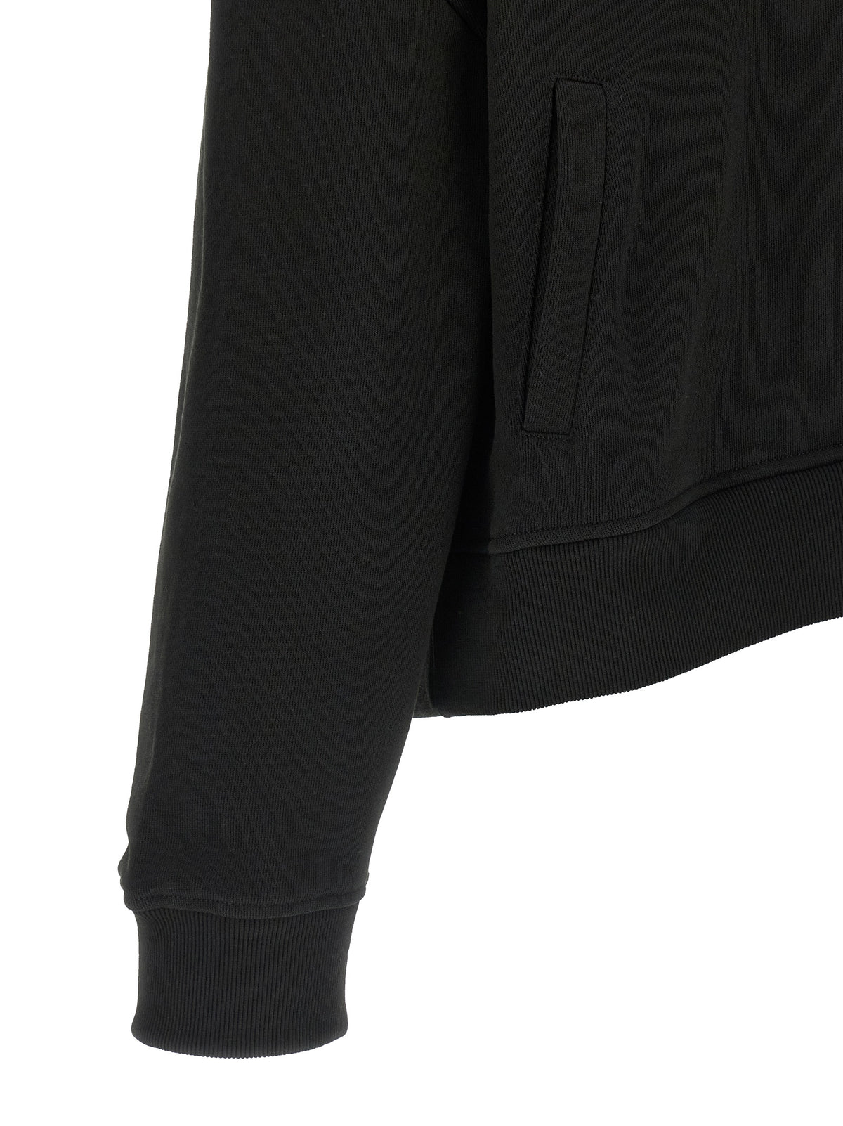 Entire Studios Black Cotton Men's Sweatshirt