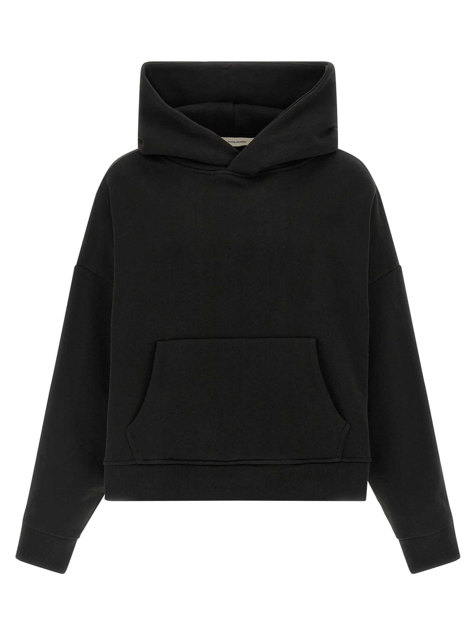 Entire Studios Black Cotton Men's Sweatshirt