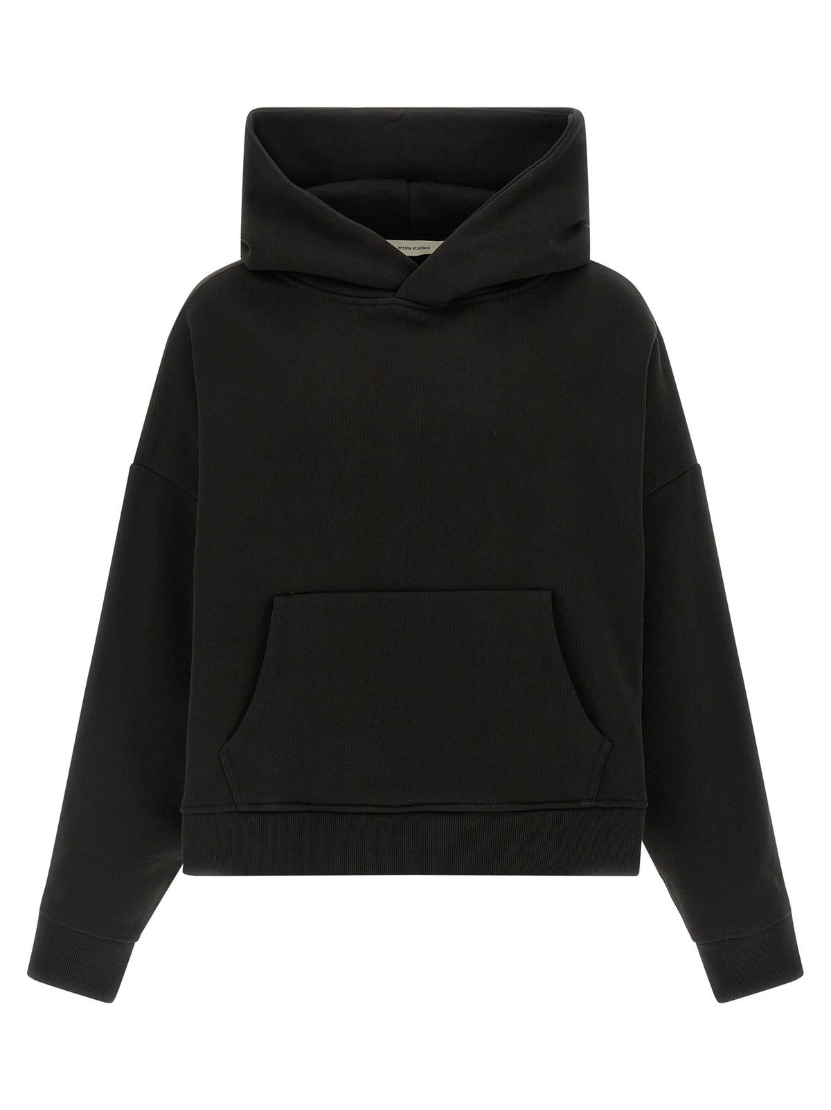 Entire Studios Black Cotton Men's Sweatshirt