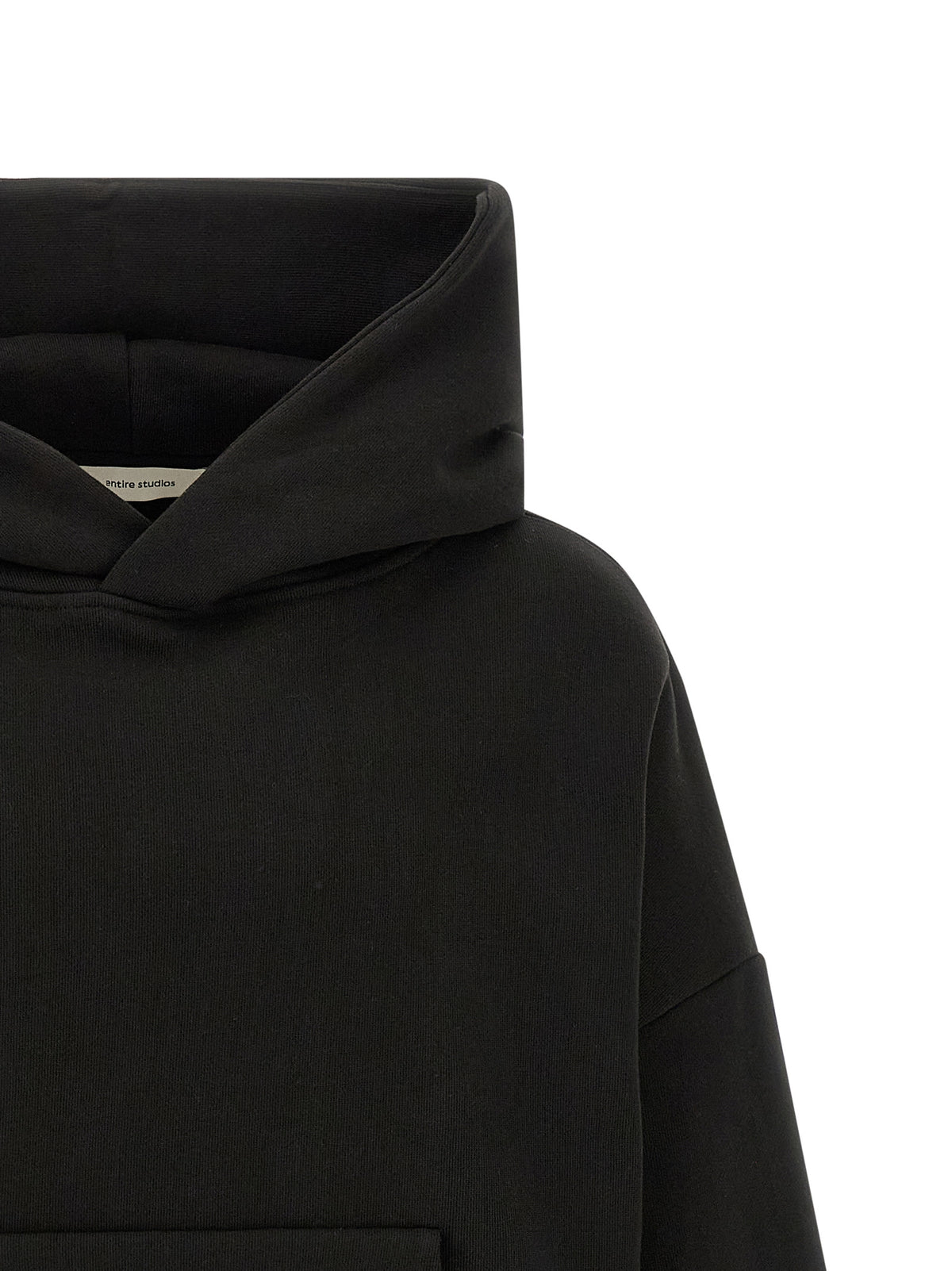 Entire Studios Black Cotton Men's Sweatshirt