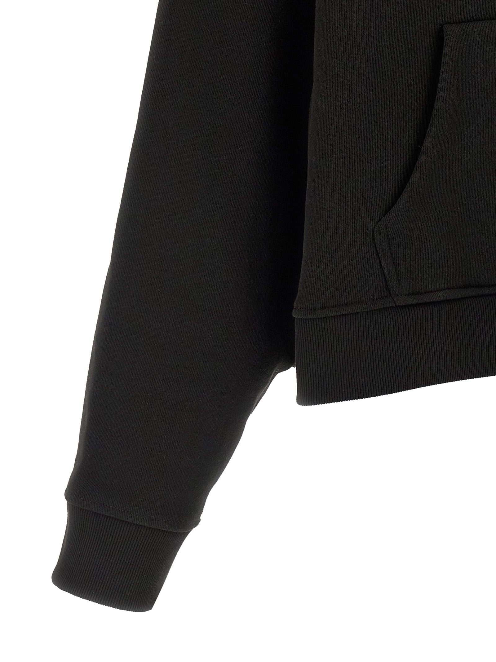 Entire Studios Black Cotton Men's Sweatshirt