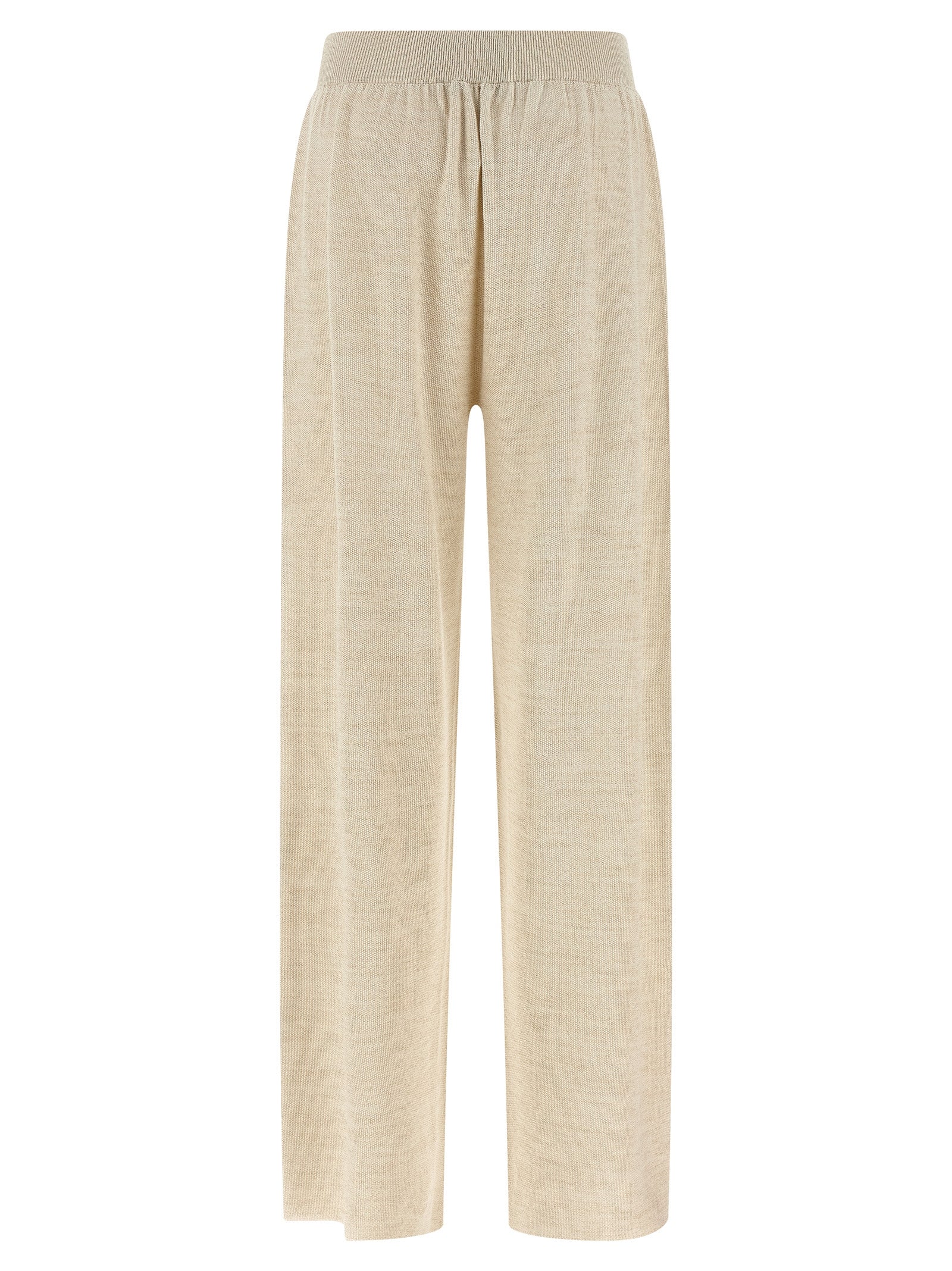Fabiana Filippi Gold Cotton Casual Women's Pants