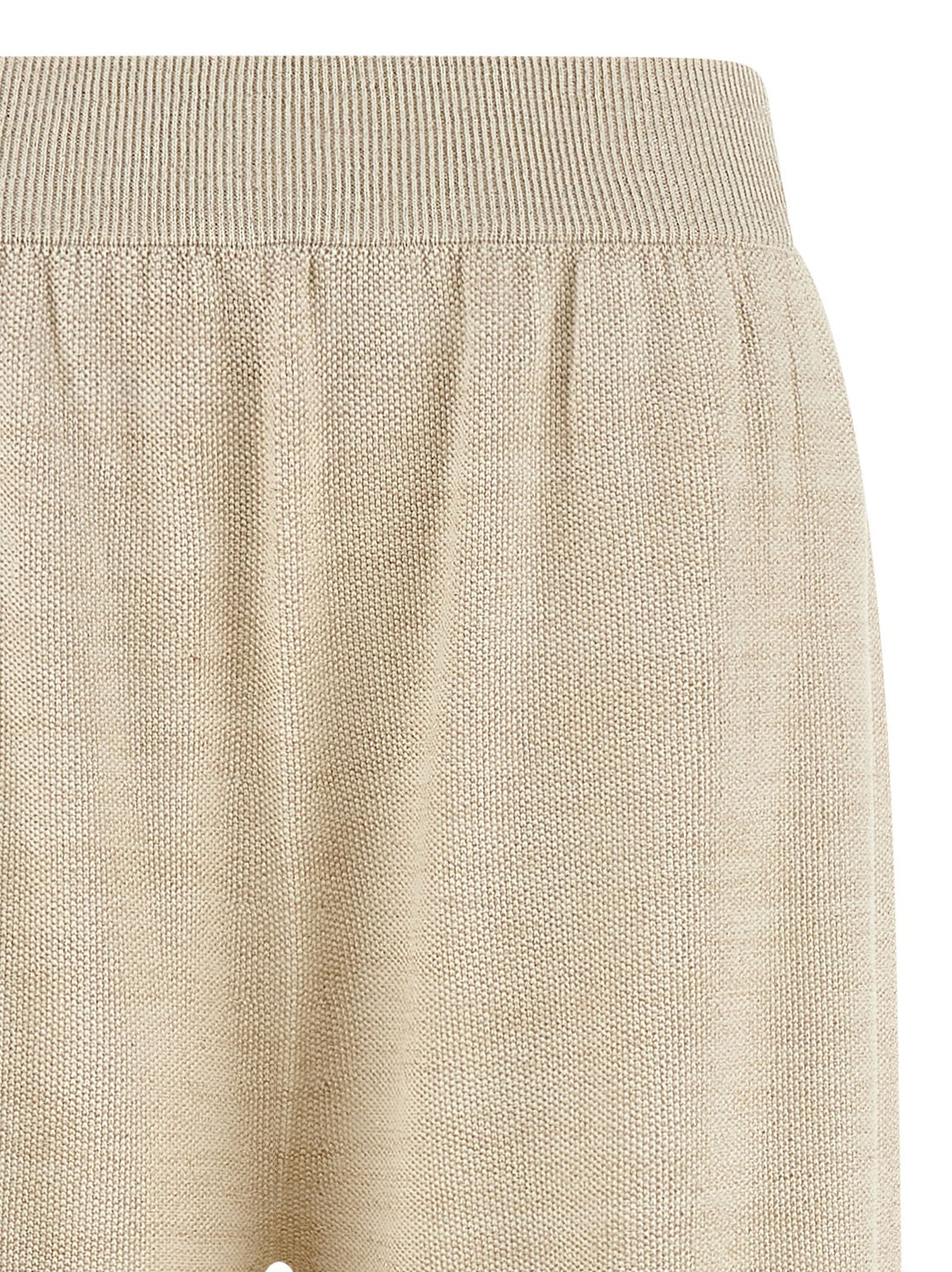 Fabiana Filippi Gold Cotton Casual Women's Pants