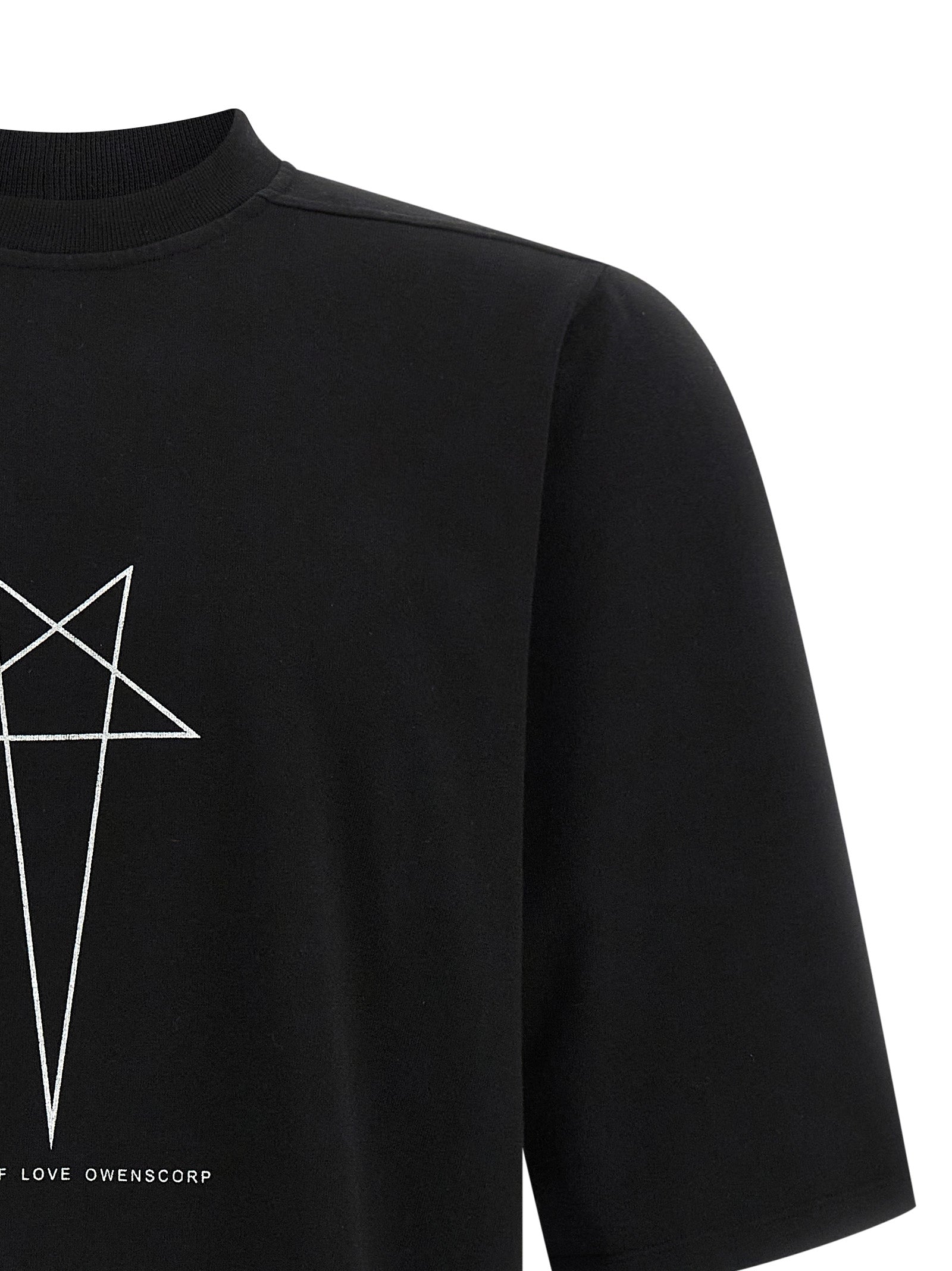 DRKSHDW Black Cotton Men's T-Shirt