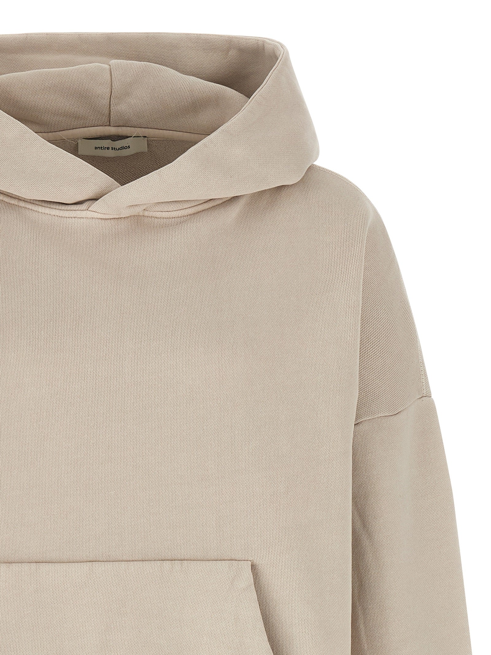 Entire Studios Beige Cotton Men's Sweatshirt