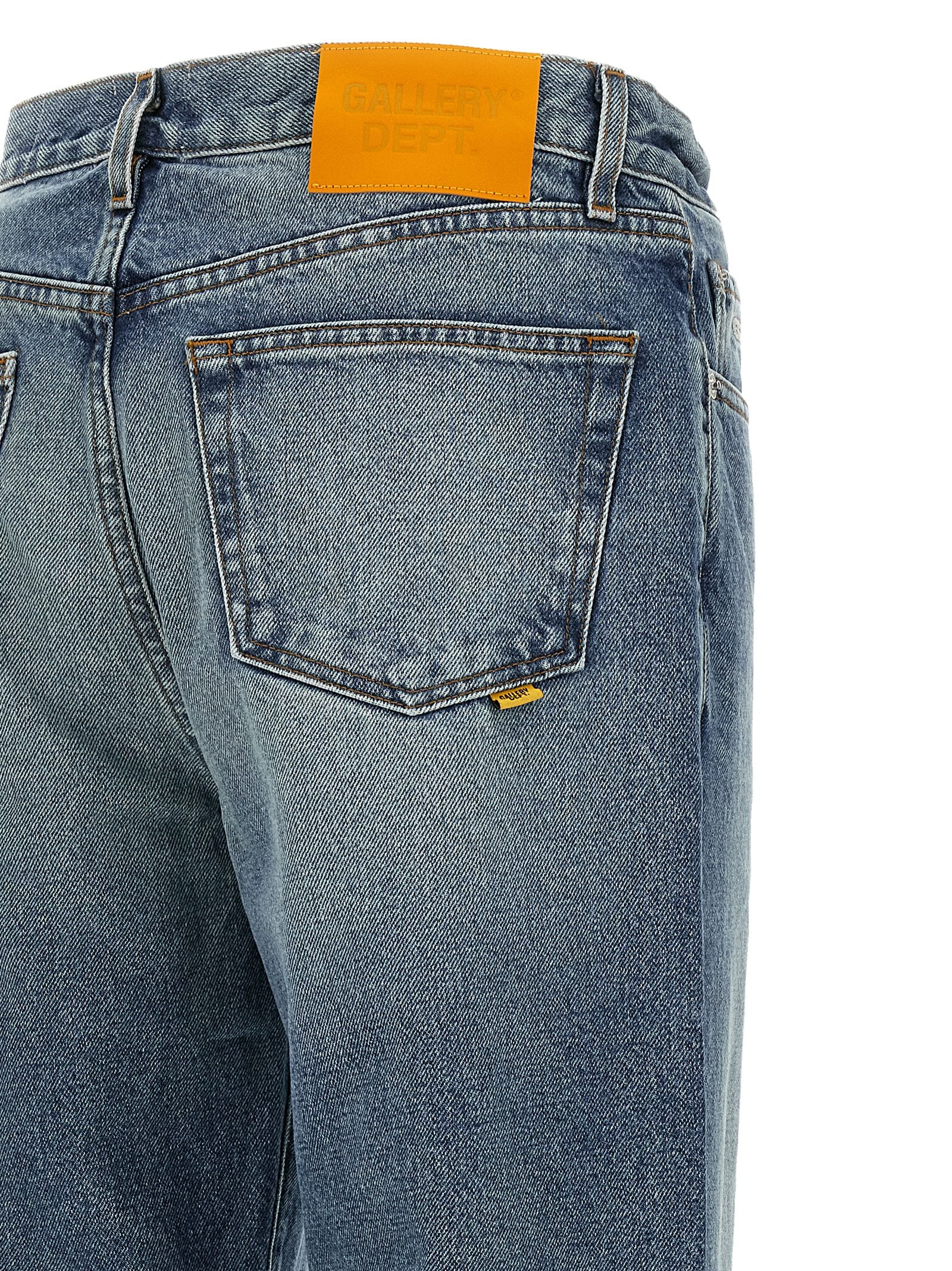 GALLERY DEPT. Blue Cotton Jeans Men's Denim