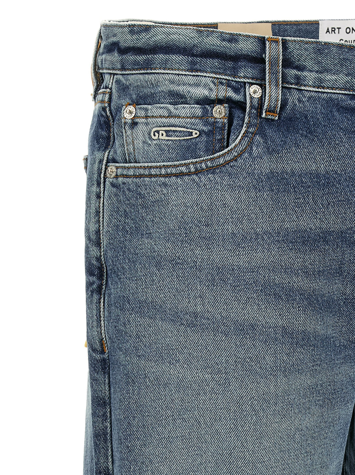 GALLERY DEPT. Blue Cotton Jeans Men's Denim