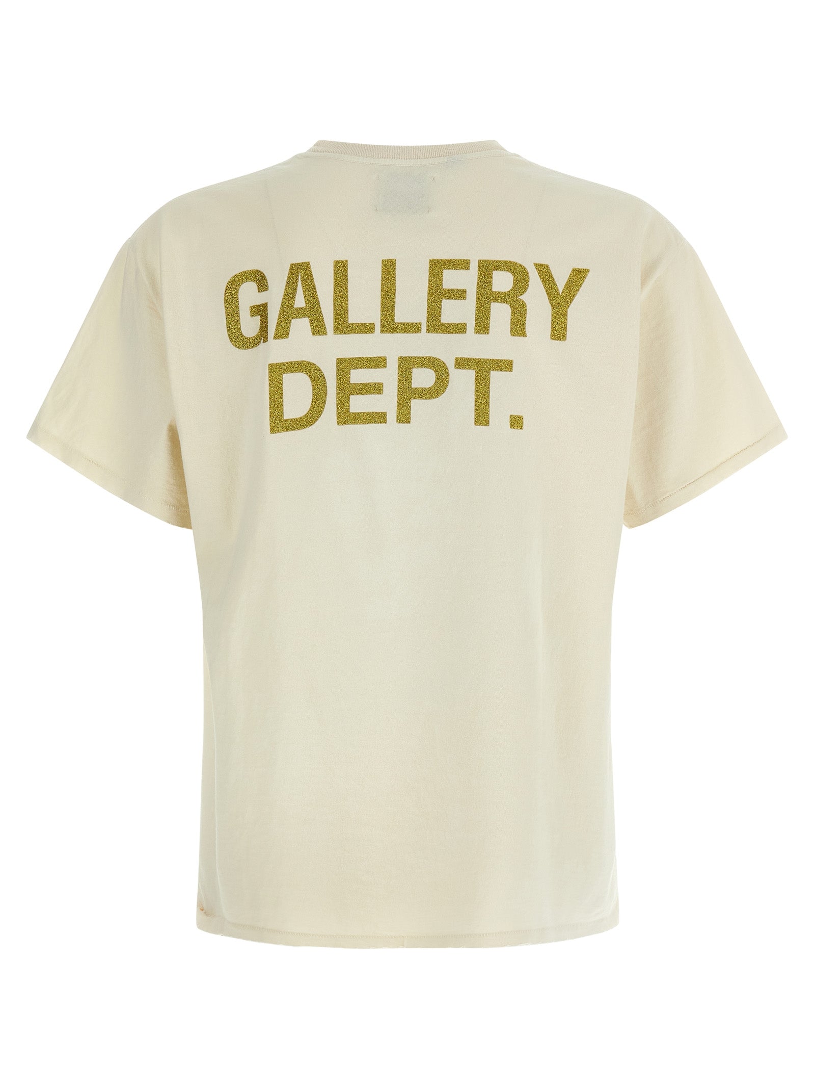 GALLERY DEPT. Beige Cotton Men's T-Shirt