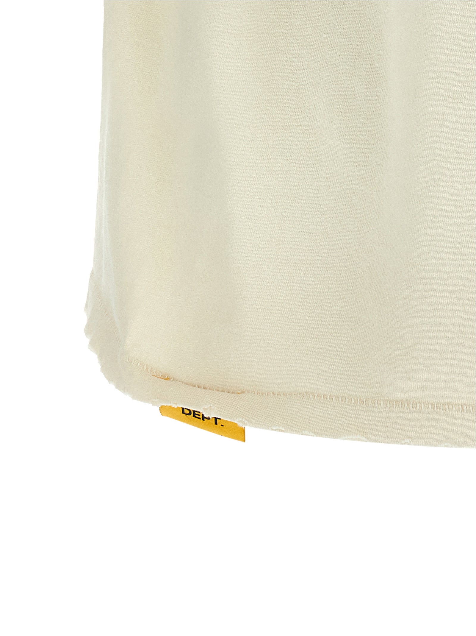 GALLERY DEPT. Beige Cotton Men's T-Shirt