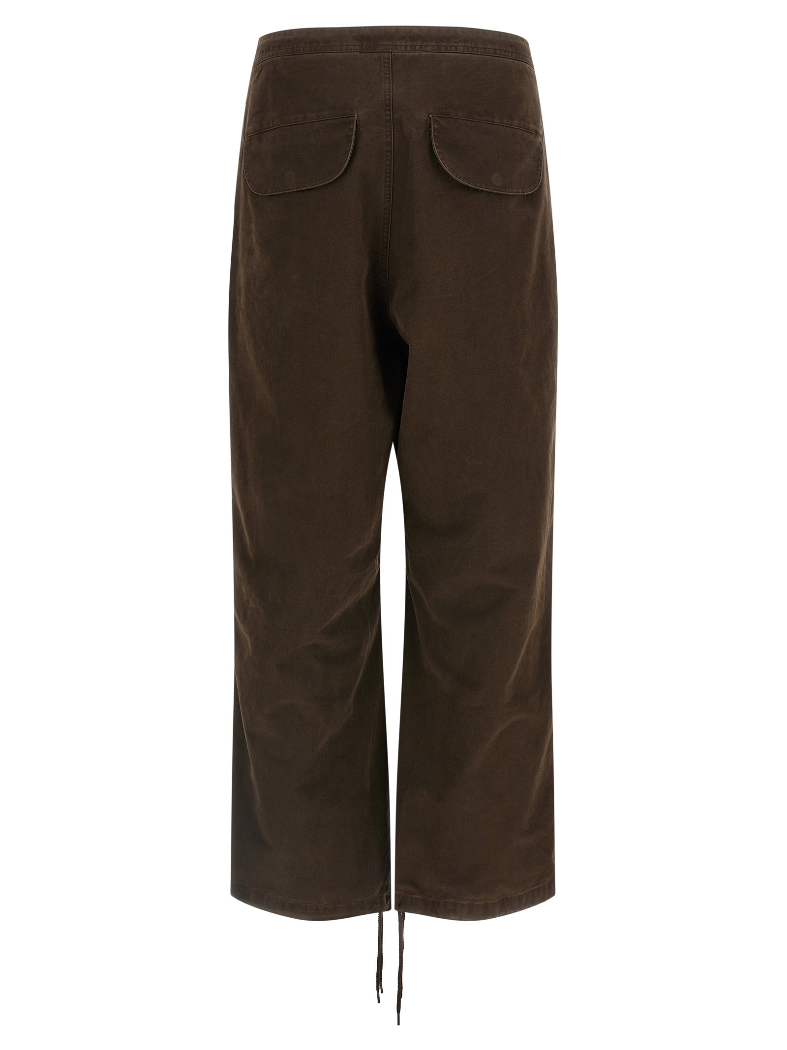 Entire Studios Brown Cotton Cargo Men's Pants