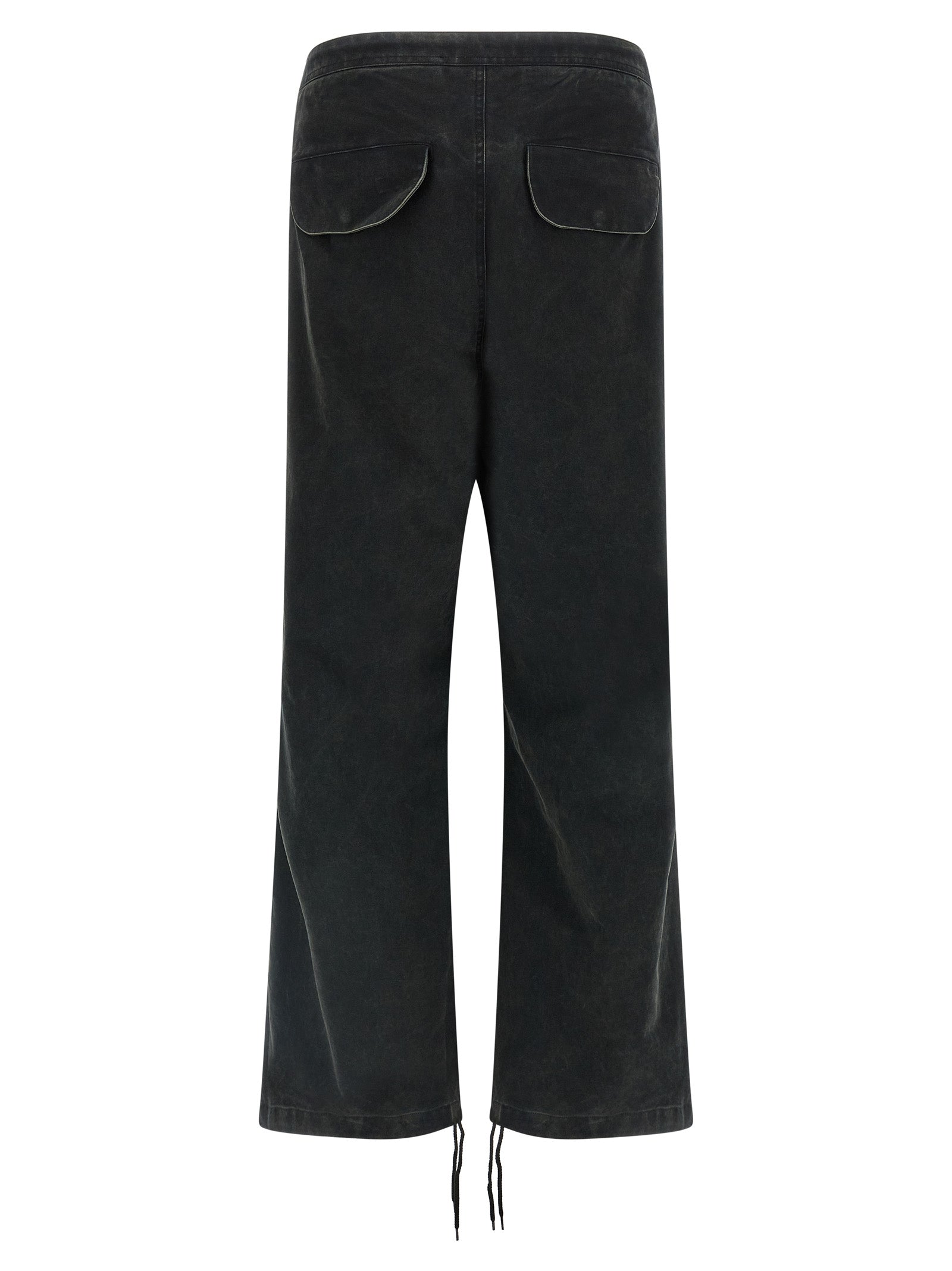 Entire Studios Black Cotton Cargo Men's Pants