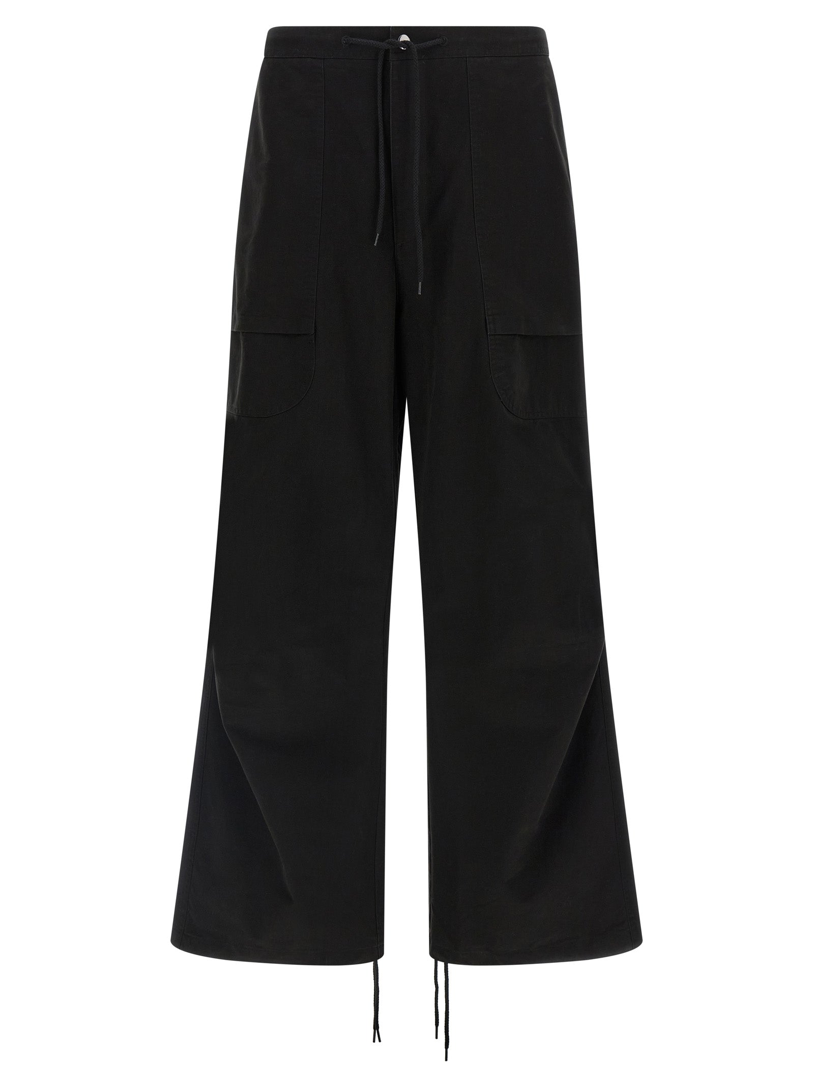 Entire Studios Black Cotton Cargo Men's Pants