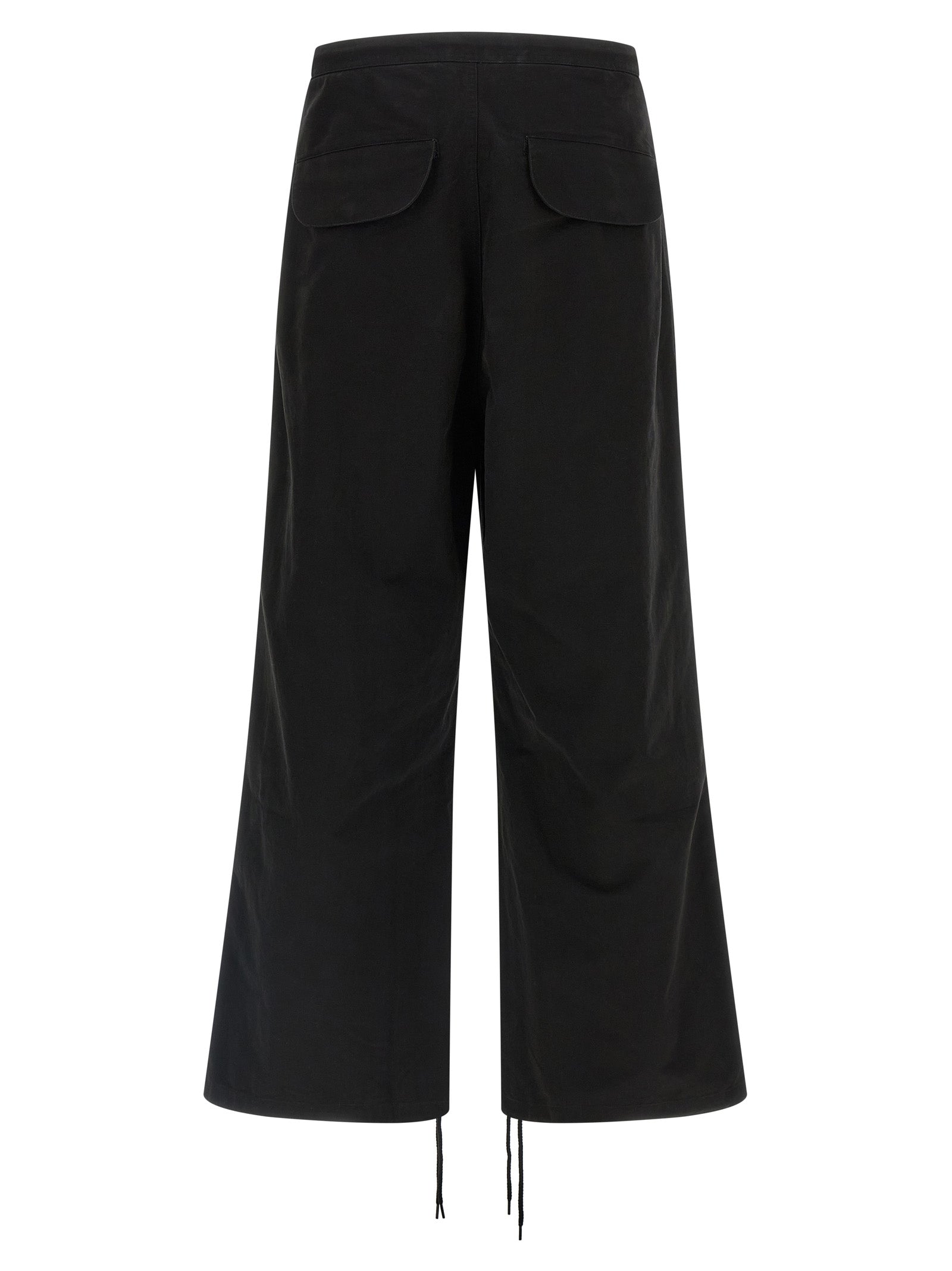 Entire Studios Black Cotton Cargo Men's Pants