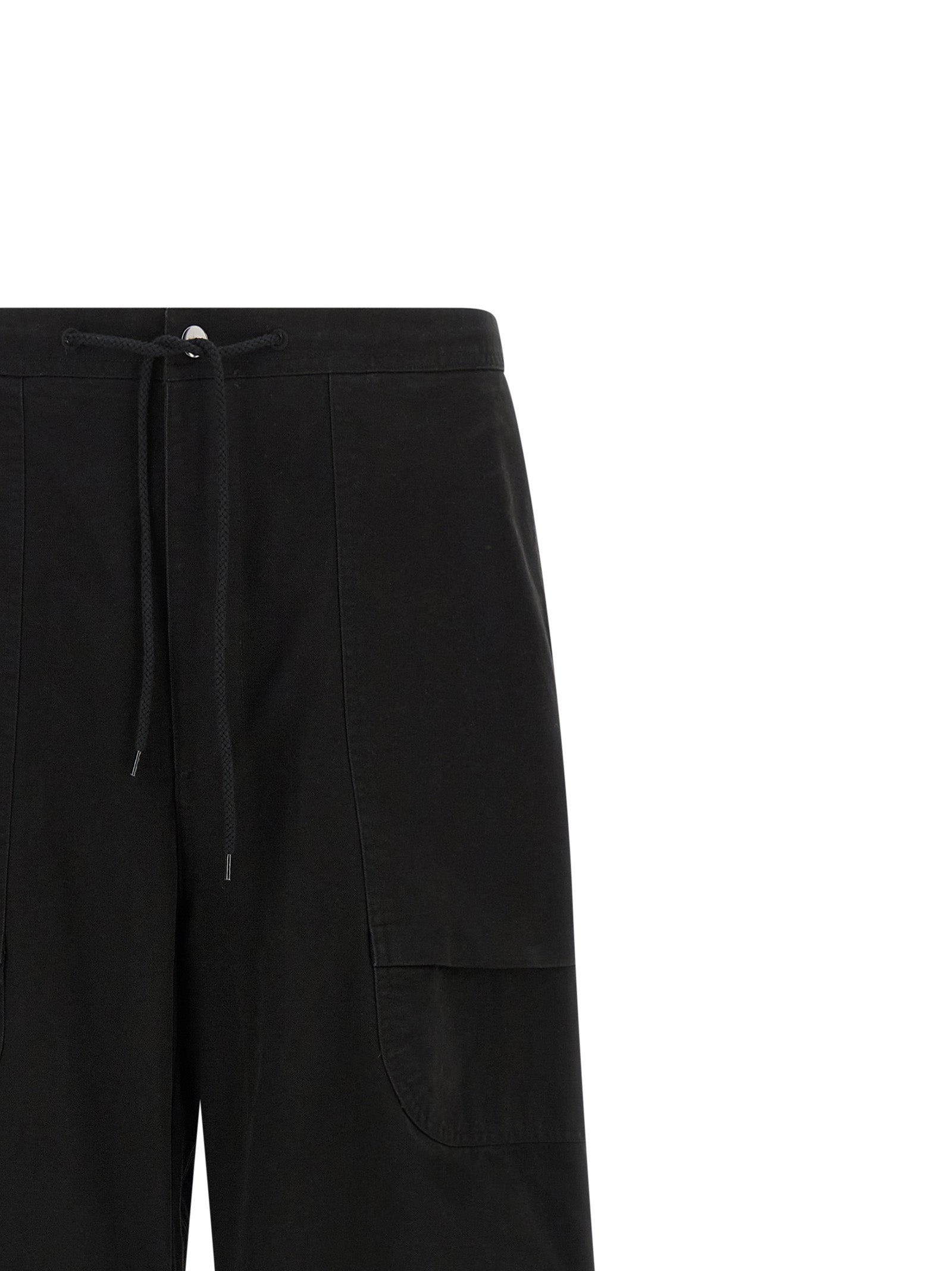 Entire Studios Black Cotton Cargo Men's Pants