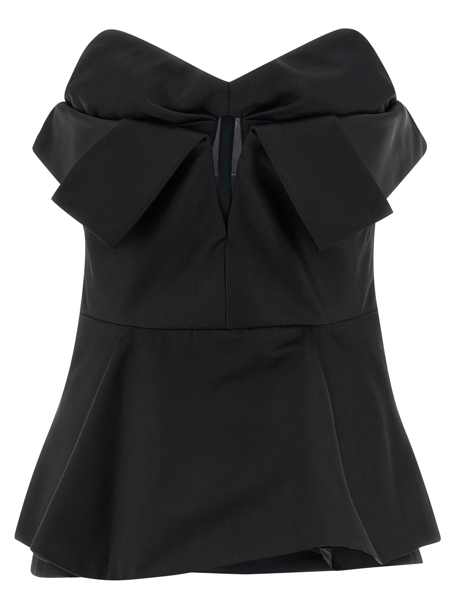Alexander McQueen Black Polyester Tank Women's Tops