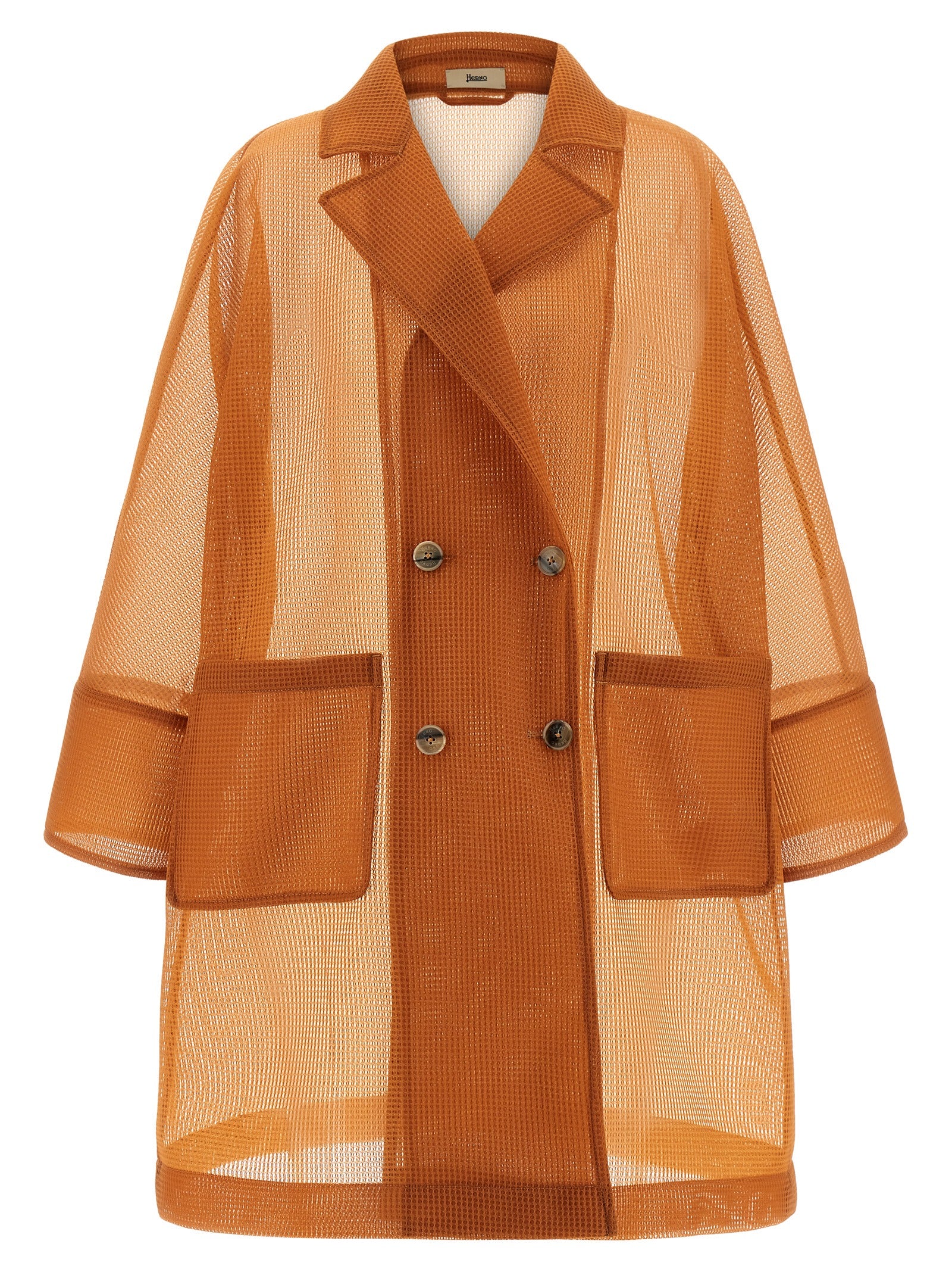 Herno Orange Polyester Women's Coat