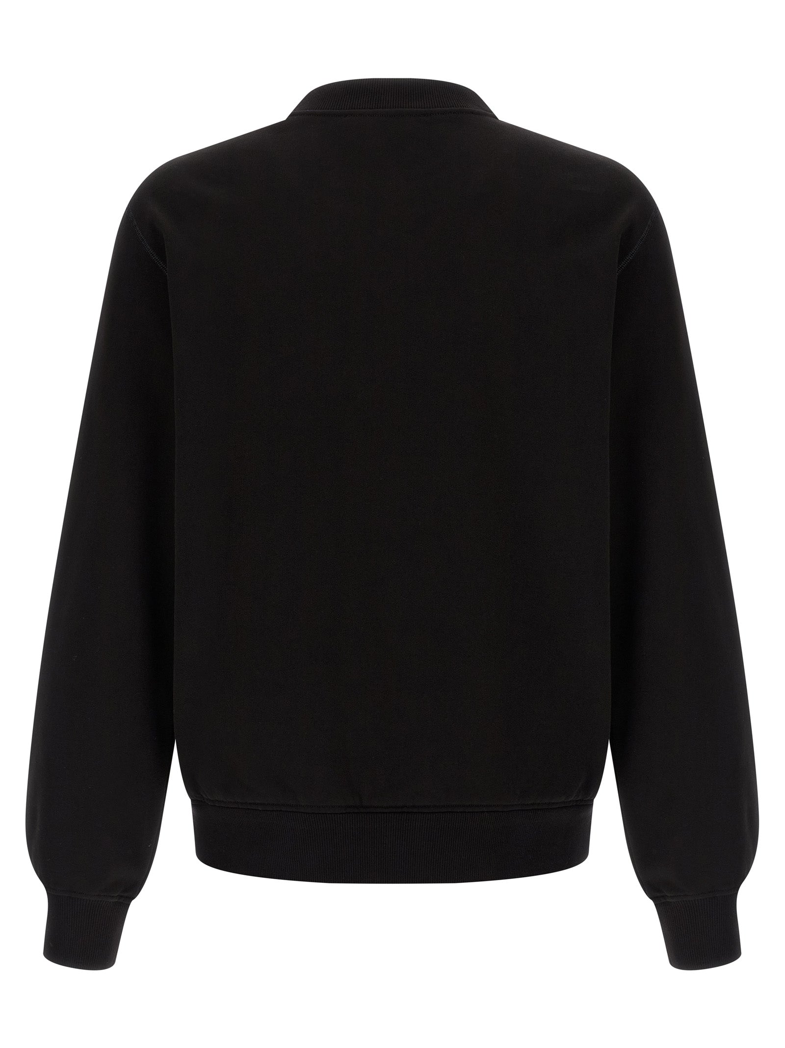 Dolce & Gabbana Black Cotton Men's Sweatshirt